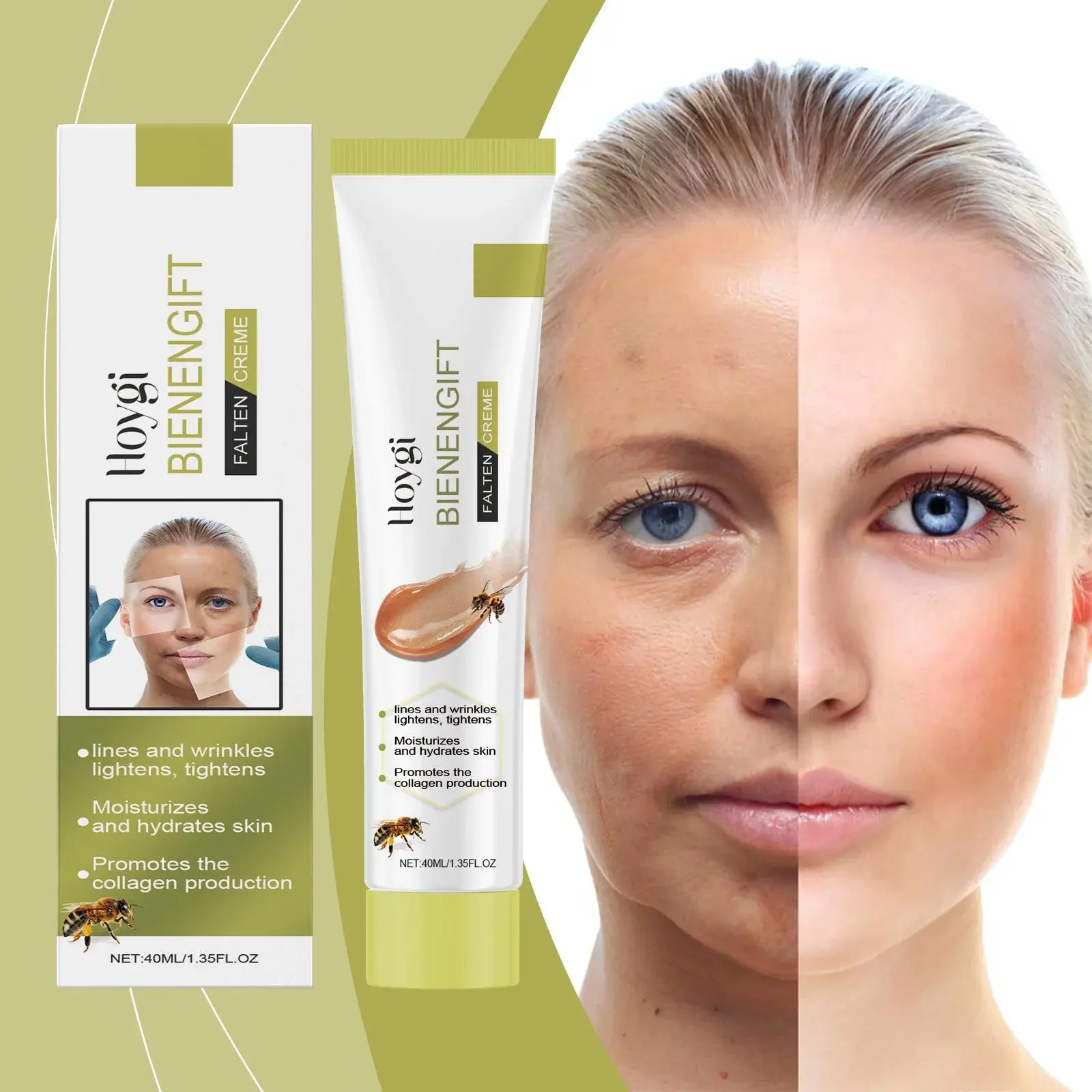 Bee Venom Daily Moisturizing Cream for Hydrated Skin 2 HO A05 0559 01 37948125