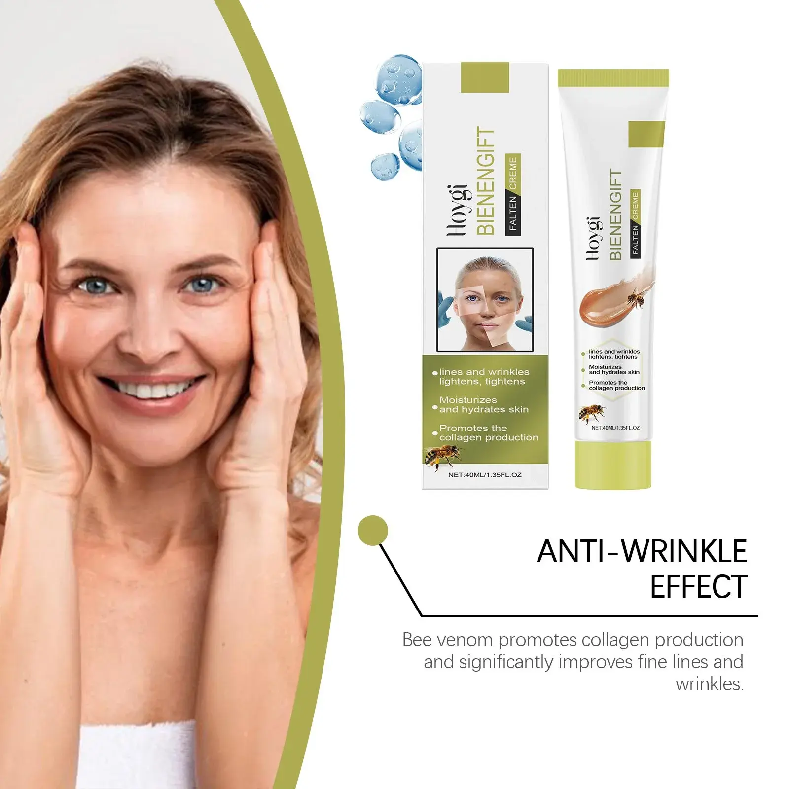 Bee Venom Daily Moisturizing Cream for Hydrated Skin 9 HO A05 0559 01 45501826