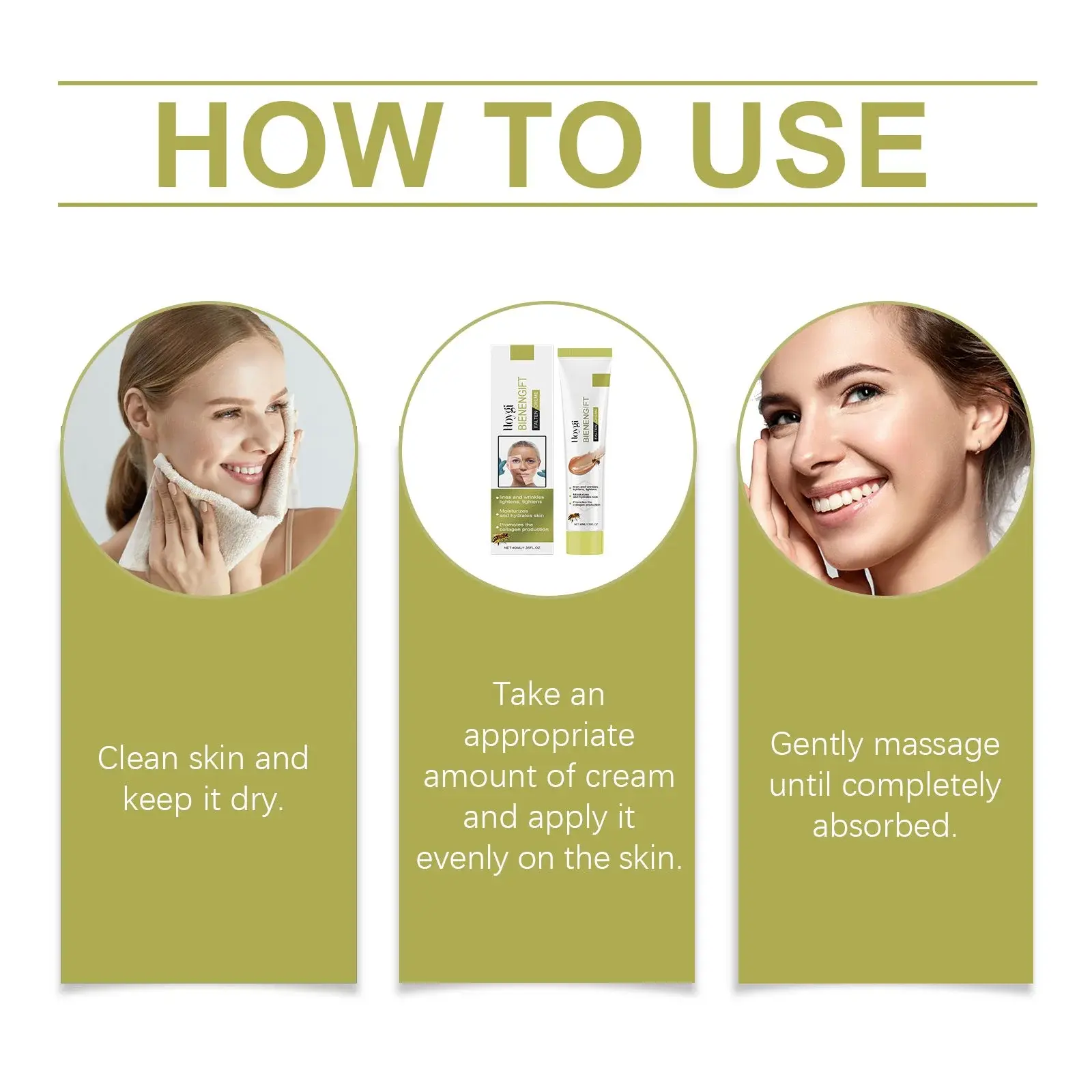 Bee Venom Daily Moisturizing Cream for Hydrated Skin 4 HO A05 0559 01 93991650