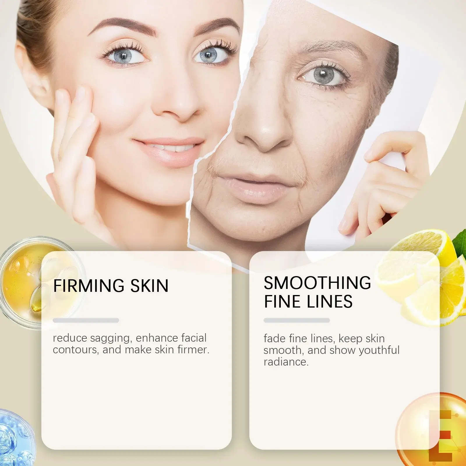 Retinol Face Cream with Collagen & Vitamin E for Skin Firming | Hoygi 6 HO A05 0563 01 1730856641014