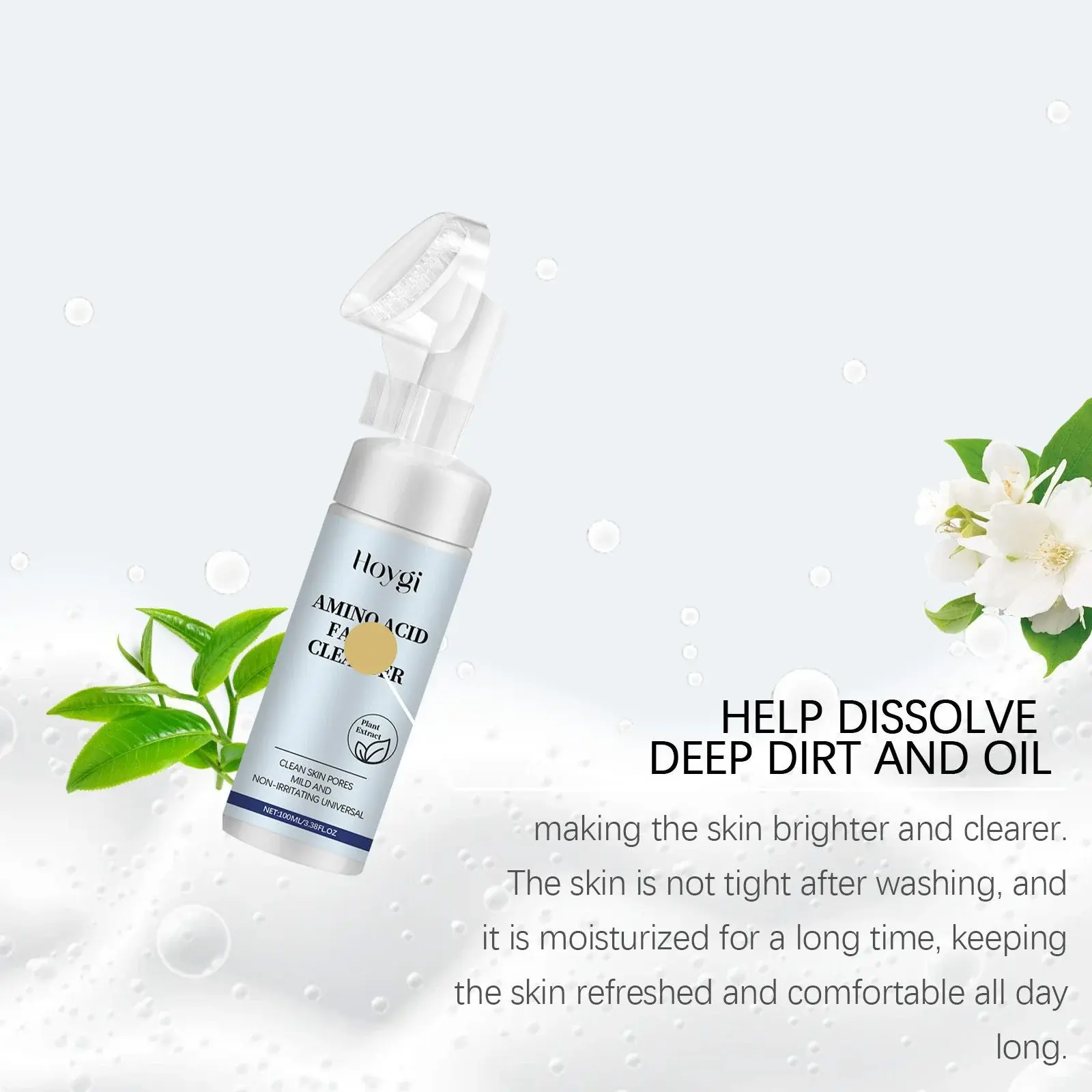 Gentle Facial Foaming Cleanser - Moisturizing & Hydrating Formula 7 HO A05 0570 01 1730943023021