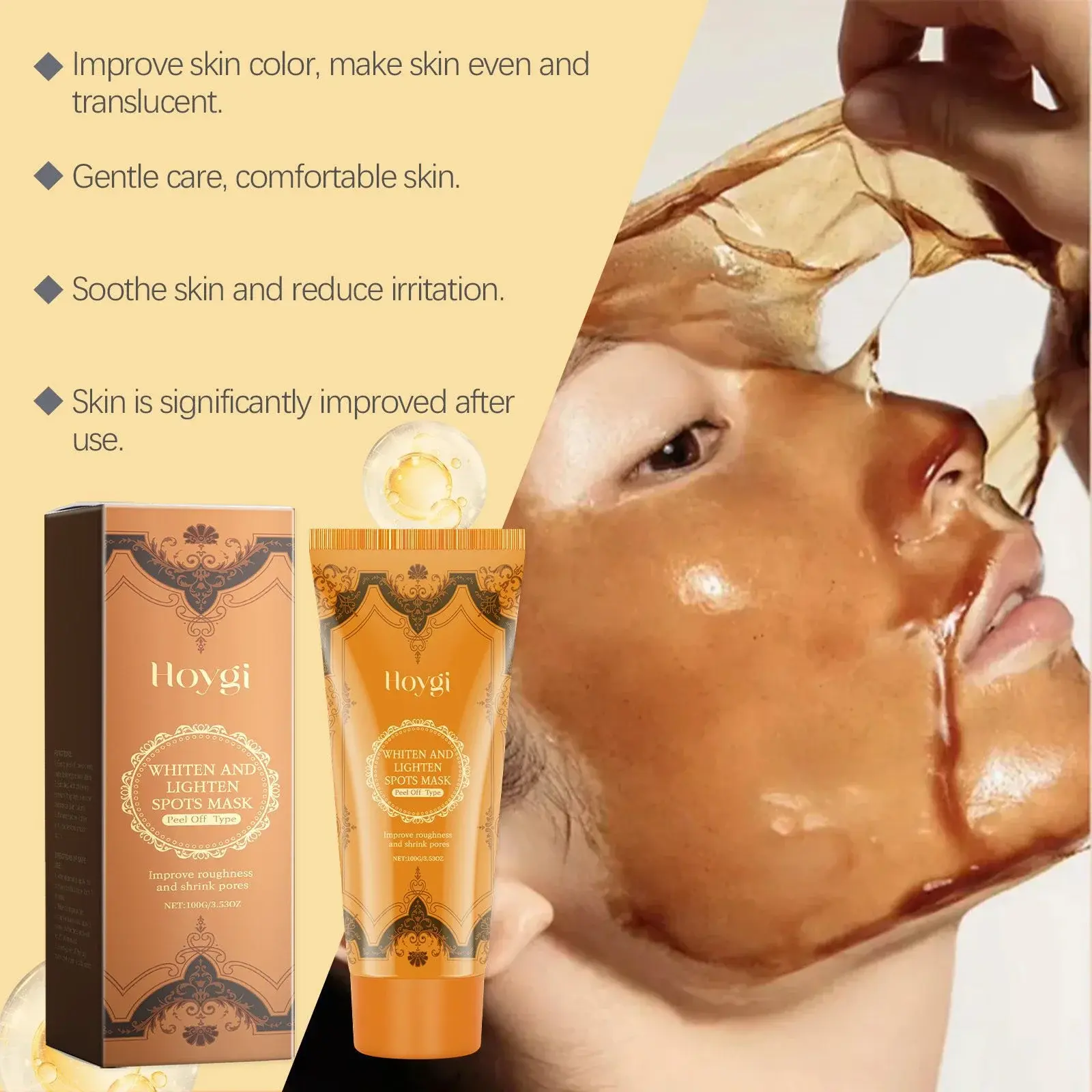 Brightening Peel Mask - Hydrating & Skin Smoothing Formula 7 HO A05 0574 01 31014907