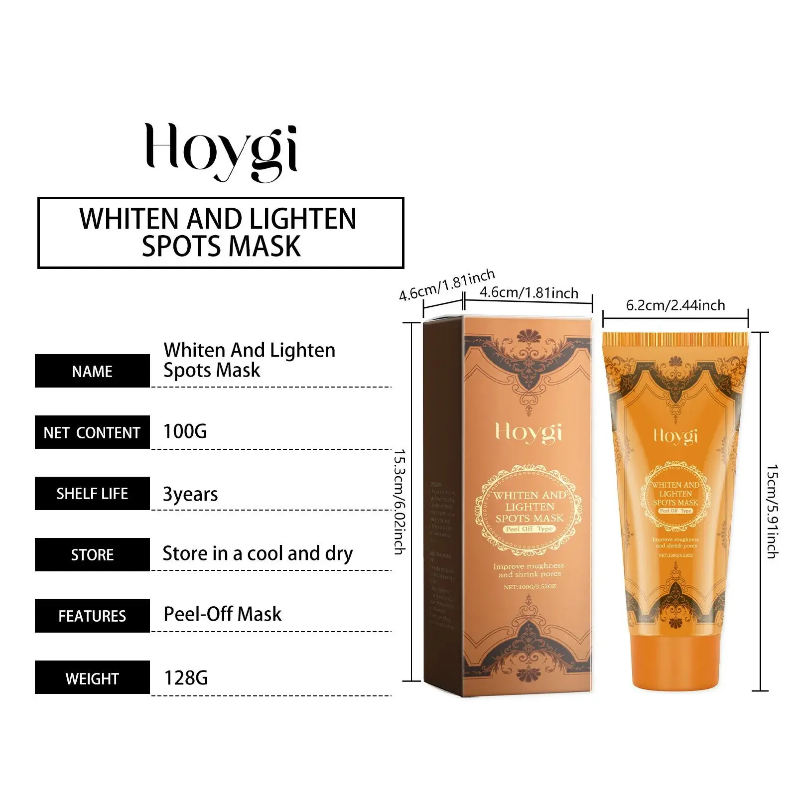 Brightening Peel Mask - Hydrating & Skin Smoothing Formula 1 HO A05 0574 01 89344991
