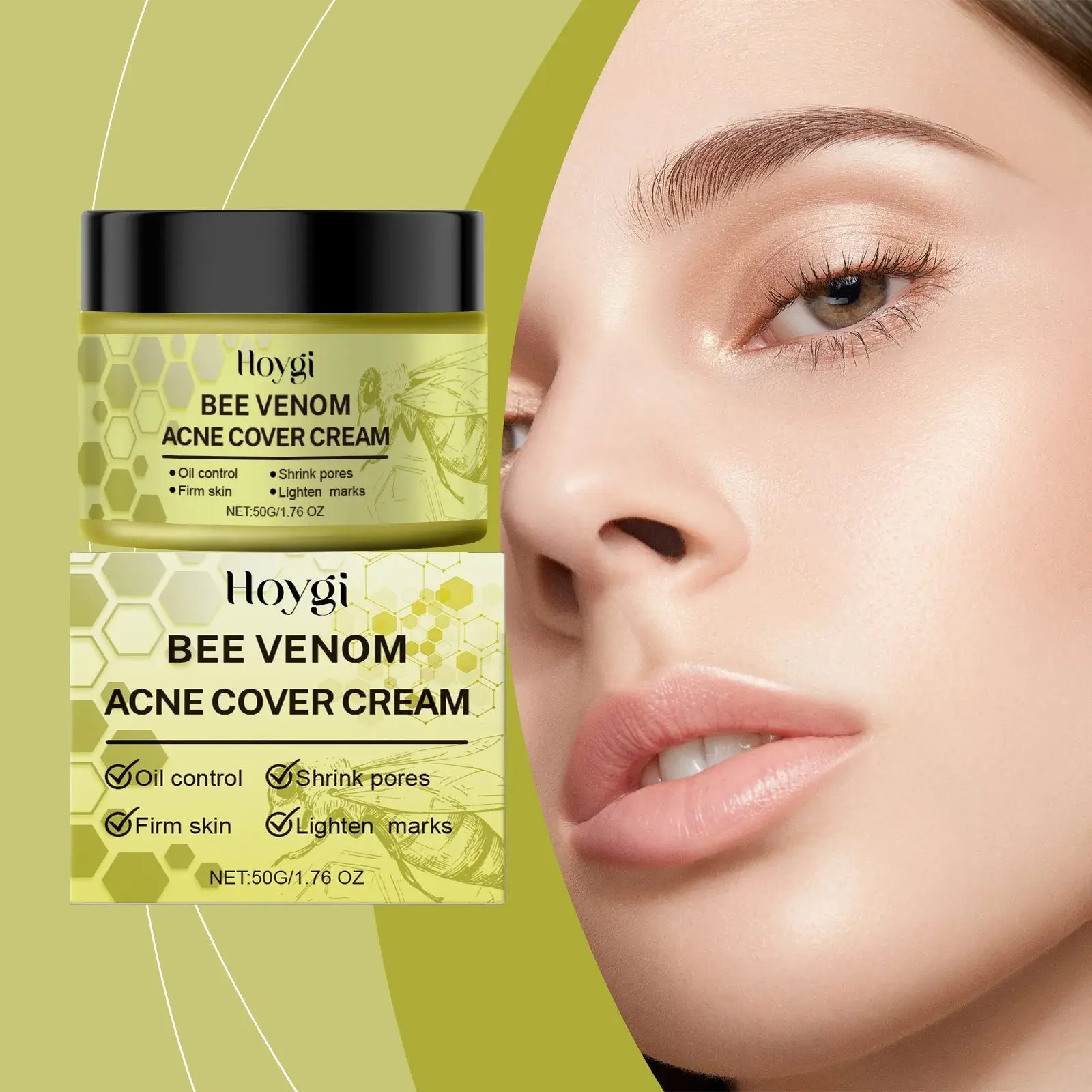 Beesvenom Acne-Clearing Cream - Oil Control & Moisturizing 2 HO A05 0575 01 1731294038005