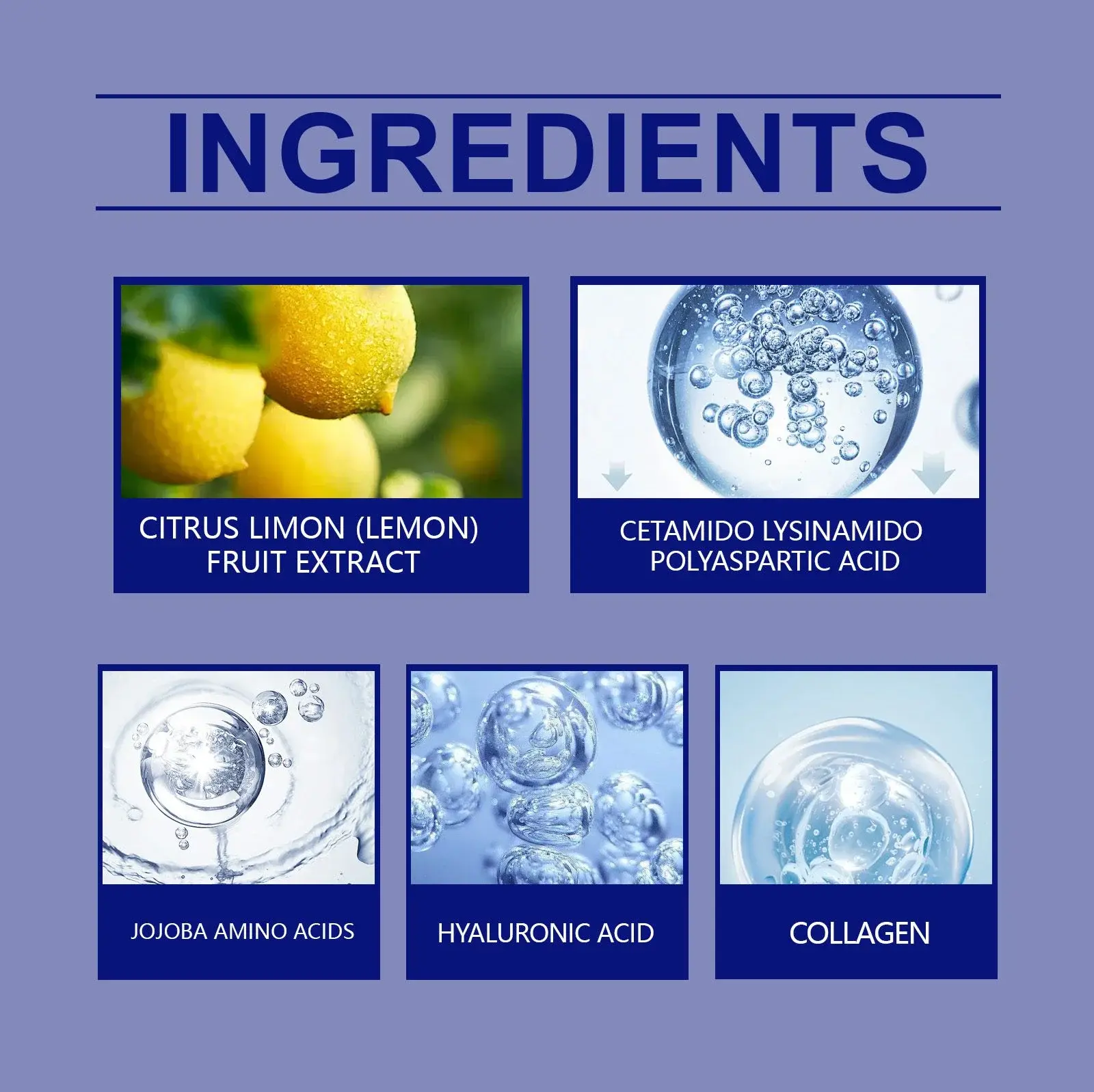 Acne Cleanser Moisturizing Face Wash with Hyaluronic Acid & Collagen - Hoygi 3 HO A05 0578 01 1731375052016