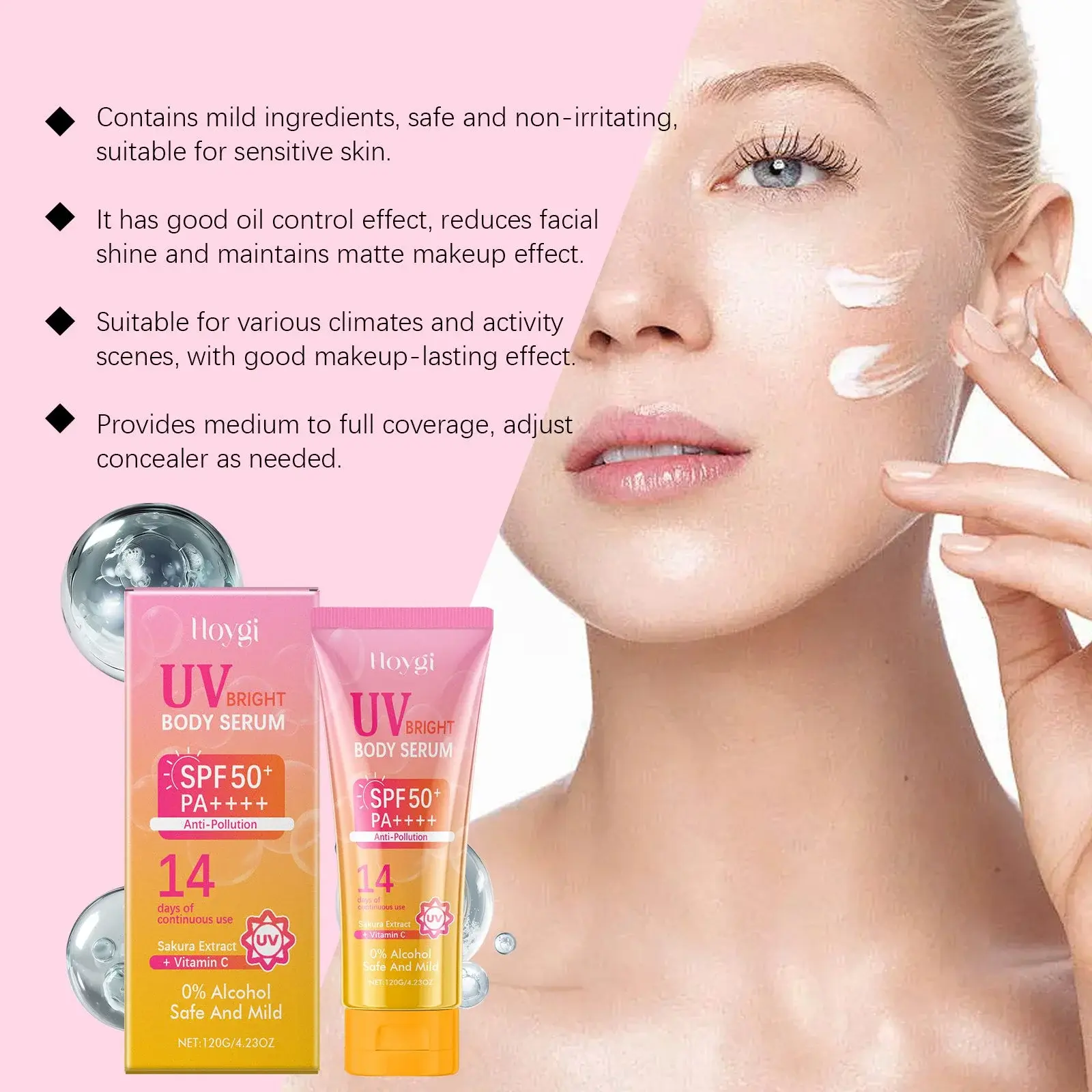 Face Protection Cream - Moisturizing & Brightening with Vitamin C 5 HO A05 0580 01 1731396748012
