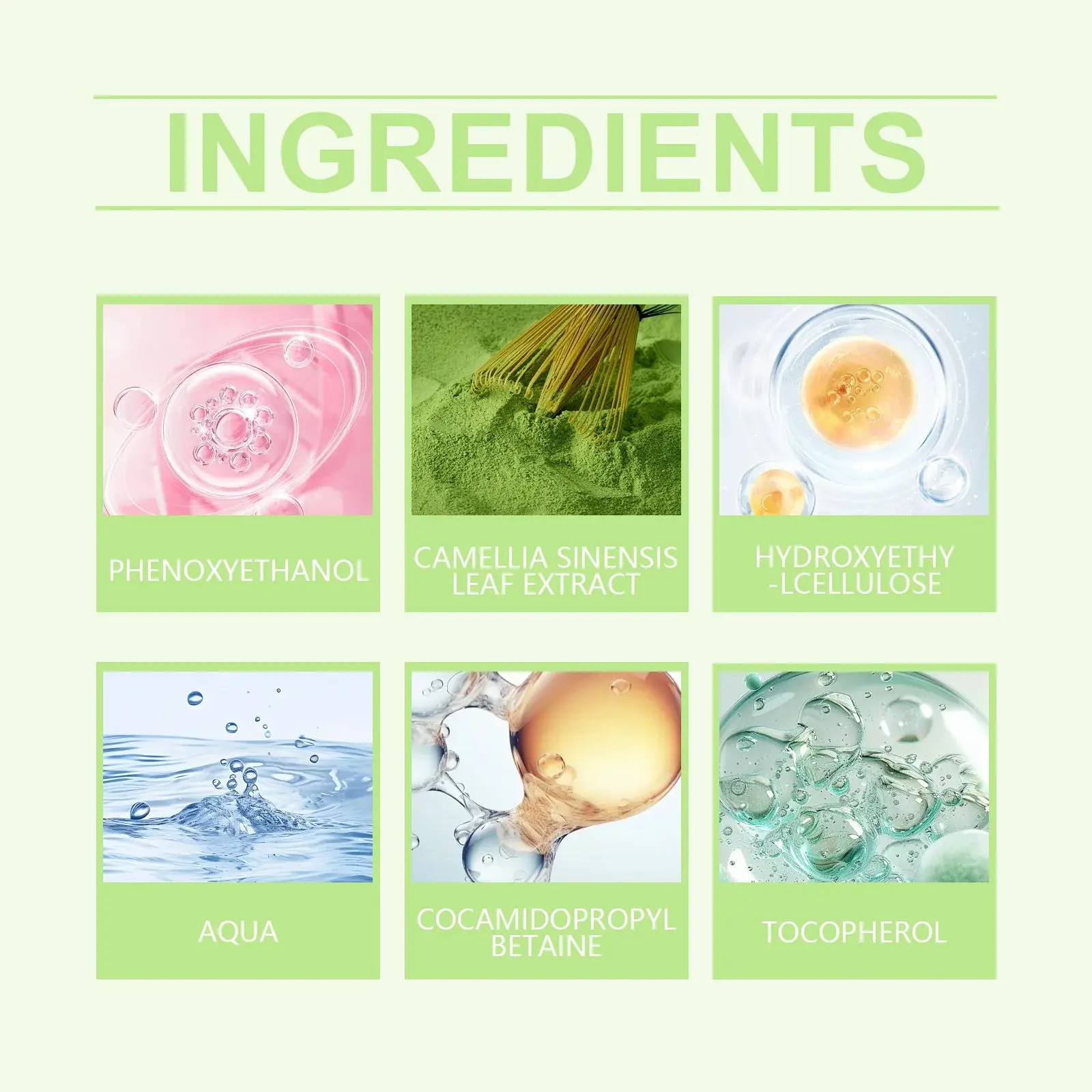 Matcha Moisturizing Cleanser - Gentle Pore Cleanse & Oil Control 3 HO A05 0601 01 1731997886014