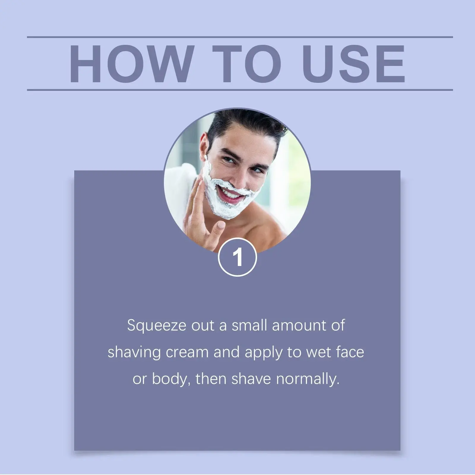 Men's Facial Hair Cream - Gentle Cleansing & Beard Softening Formula 4 HO A05 0603 01 1732082451023
