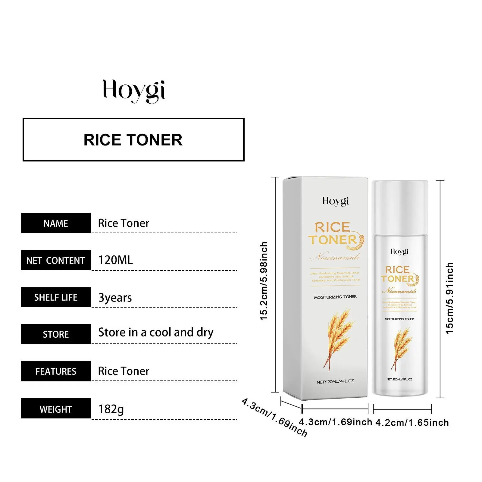 Rice Moisturizing Toner for Skin Hydration & Radiance 1 HO A05 0606 01 1732168889010