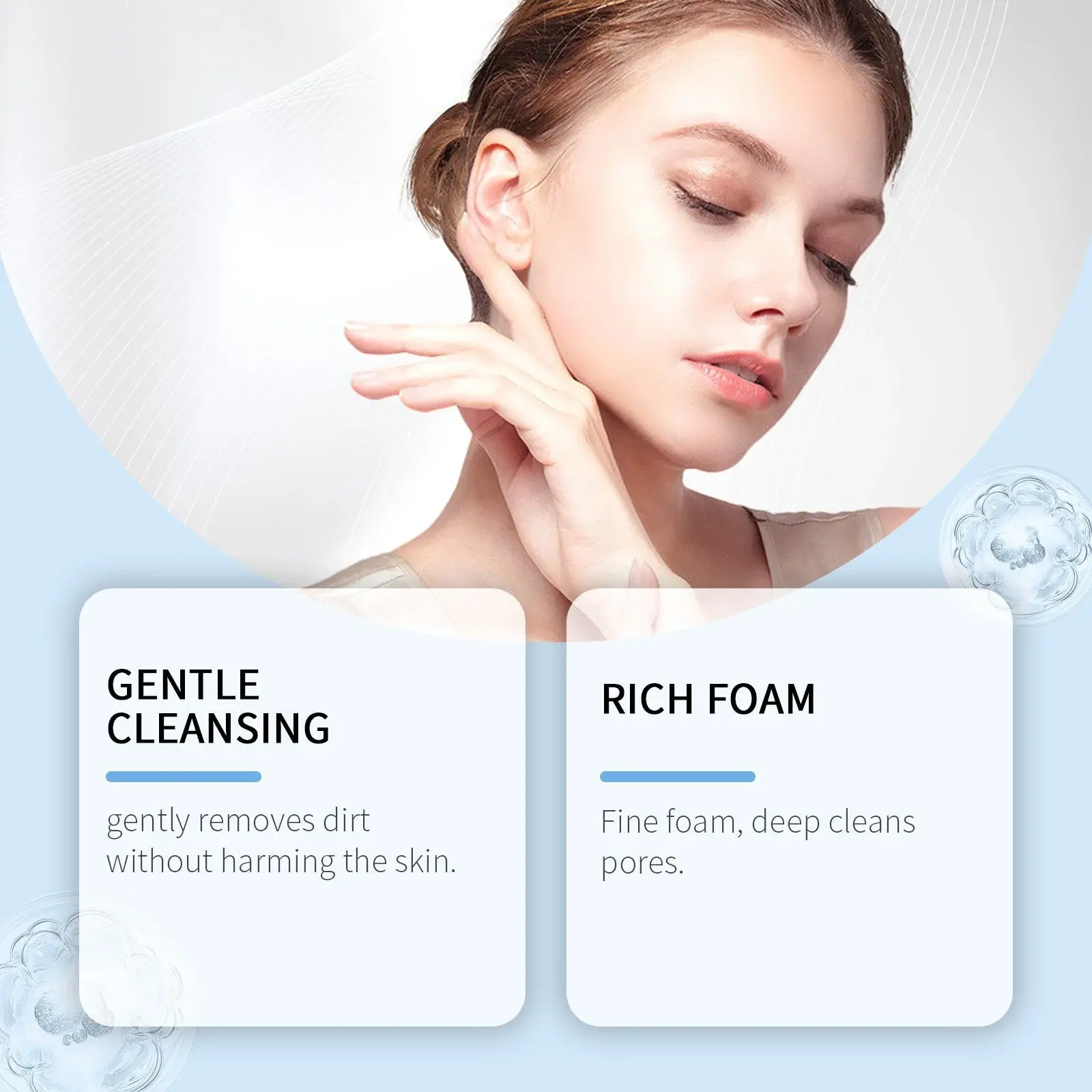 Collagen Cleansing Foam - Moisturizing & Oil Control Face Wash 7 HO A05 0630 01 1733193126012