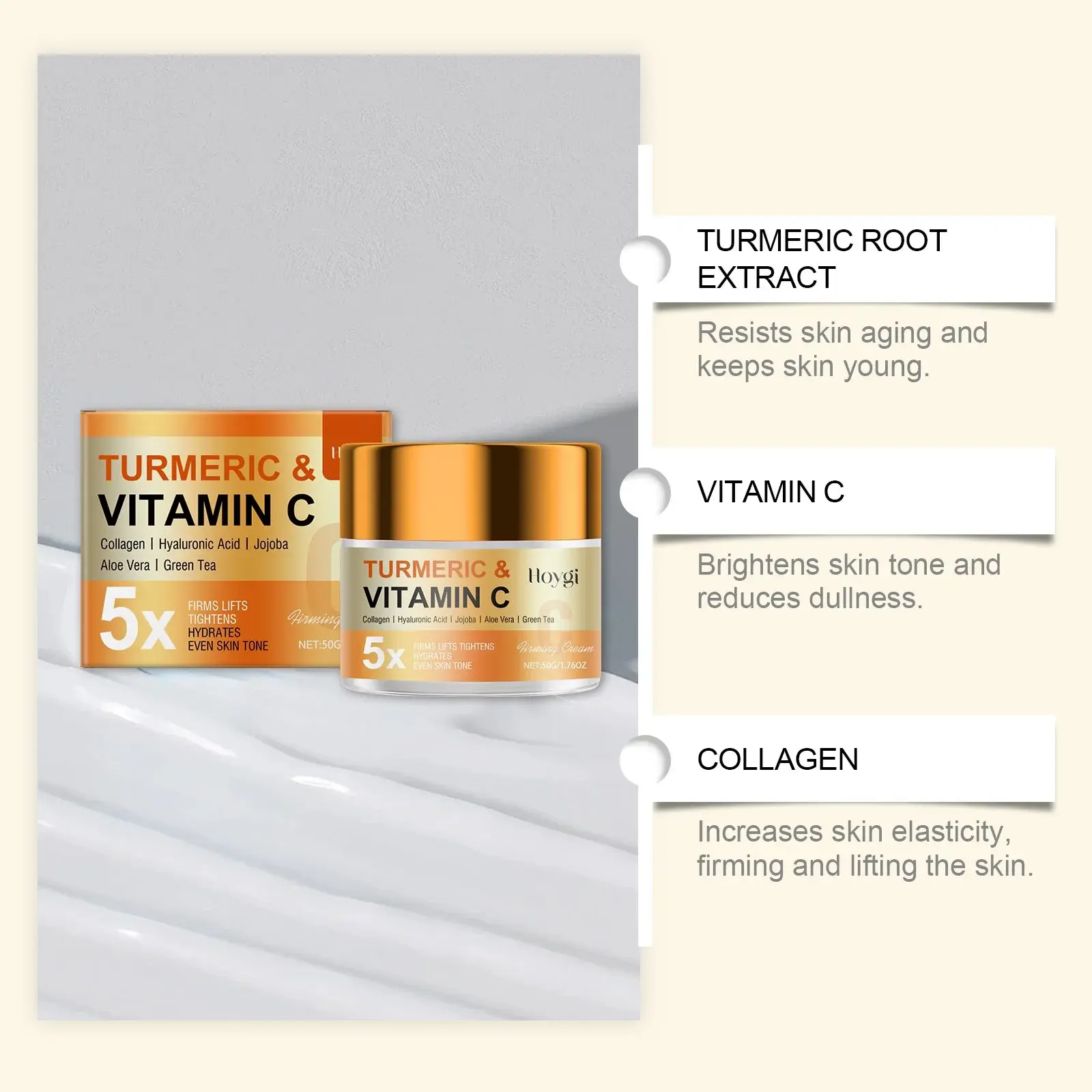Vitamin C Firming Cream for Skin Hydration and Firmness 6 HO A05 0642 01 1733369506016