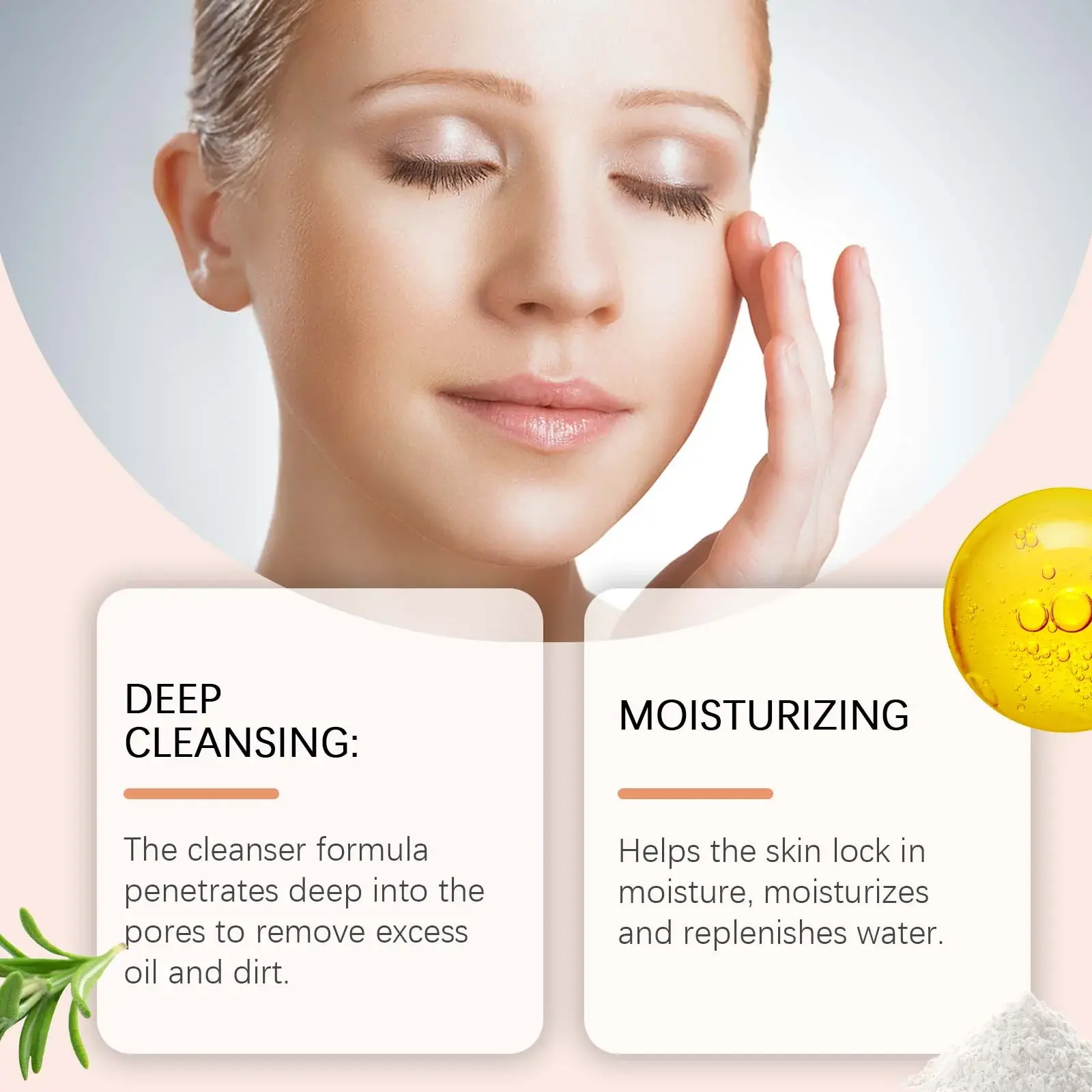 Pore Cleansing and Moisturizing Cleanser - Oil Control Formula 8 HO A05 0644 01 1733470275012