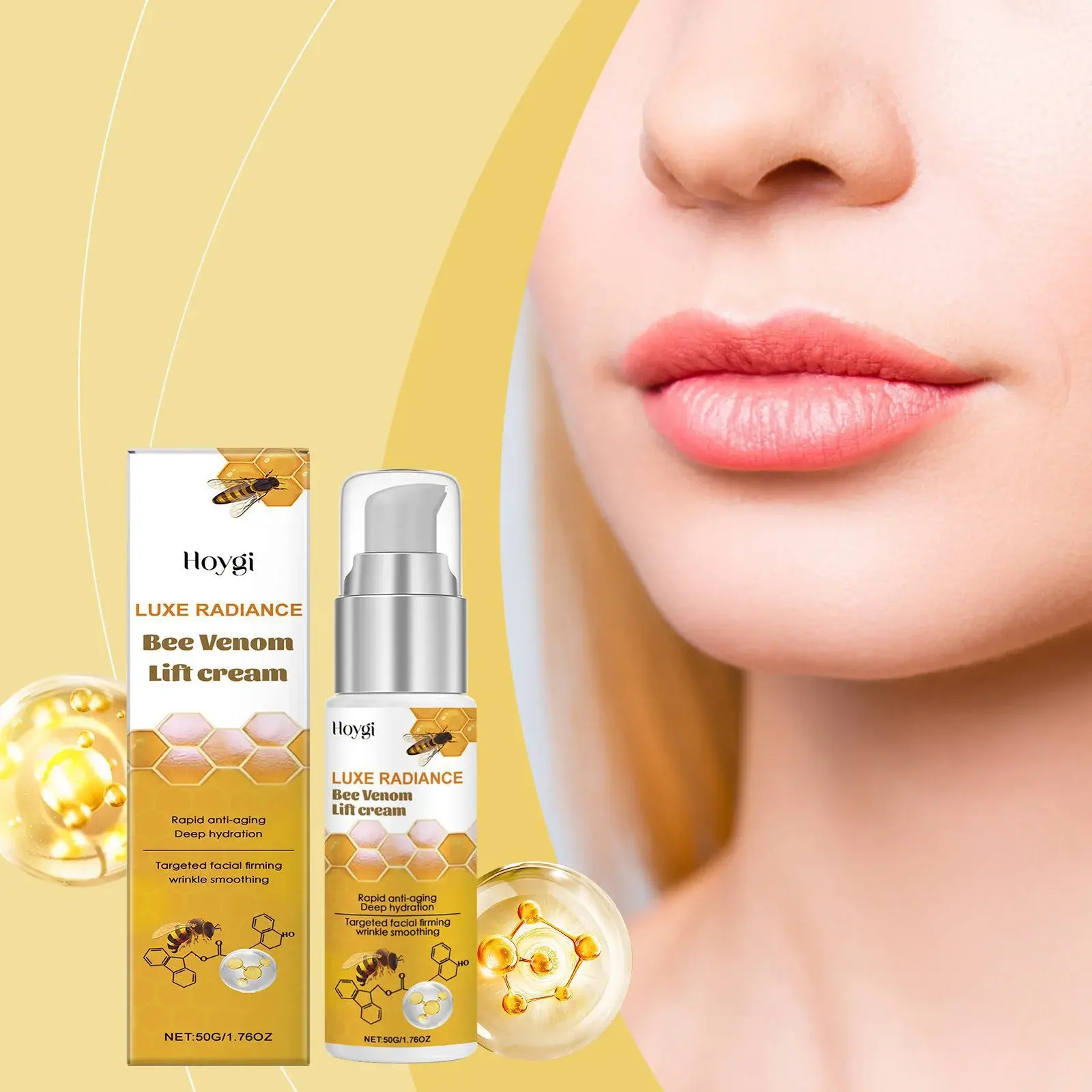 Bee Venom Face Firming Cream Nourishing & Moisturizing - Hoygi 2 HO A05 0648 01 1733536909006