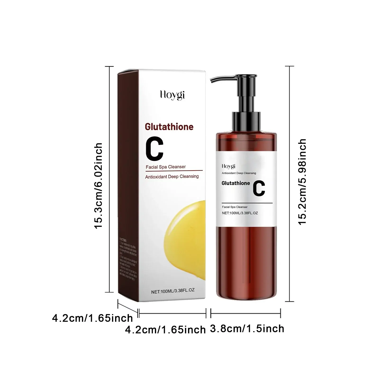 Vitamin C Cleansing Oil Gentle Moisturizing Face Wash - Hoygi 1 HO A05 0653 01 1733709692002