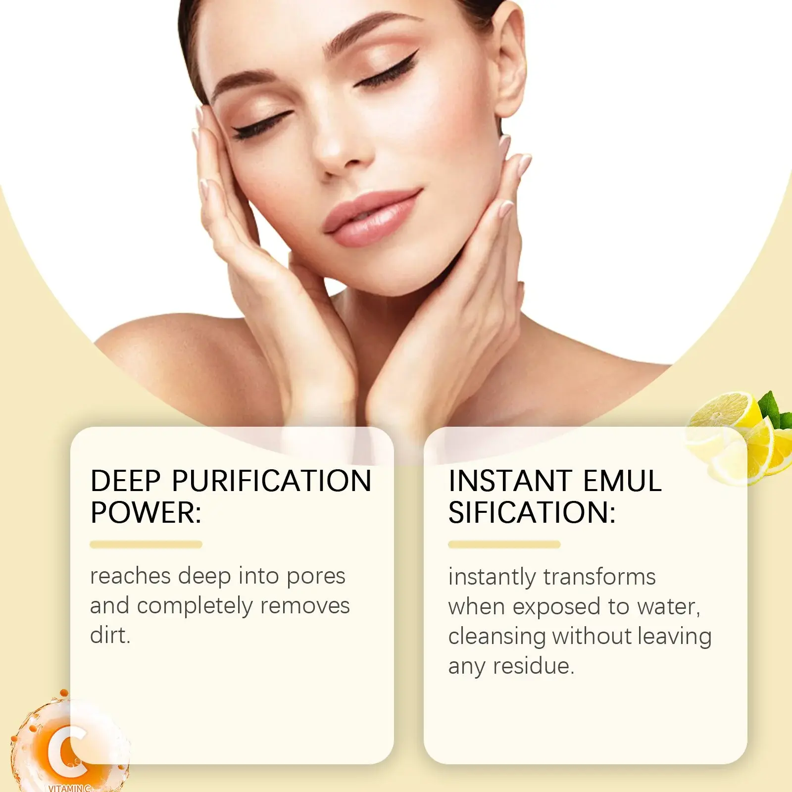 Vitamin C Cleansing Oil Gentle Moisturizing Face Wash - Hoygi 9 HO A05 0653 01 1733709692012