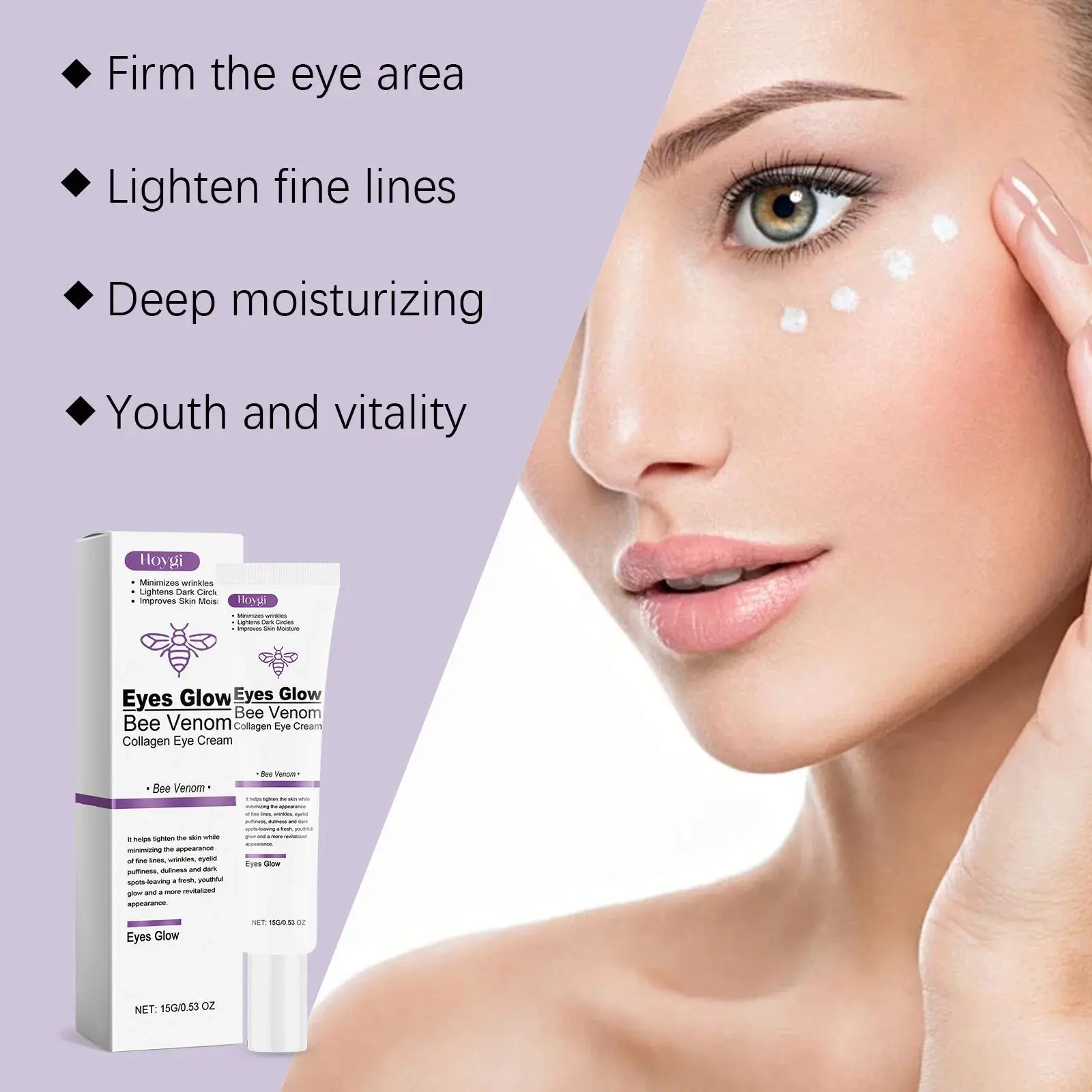 Collagen Eye Cream - Firming and Hydrating Eye Treatment 6 HO A05 0662 01 1733830233011