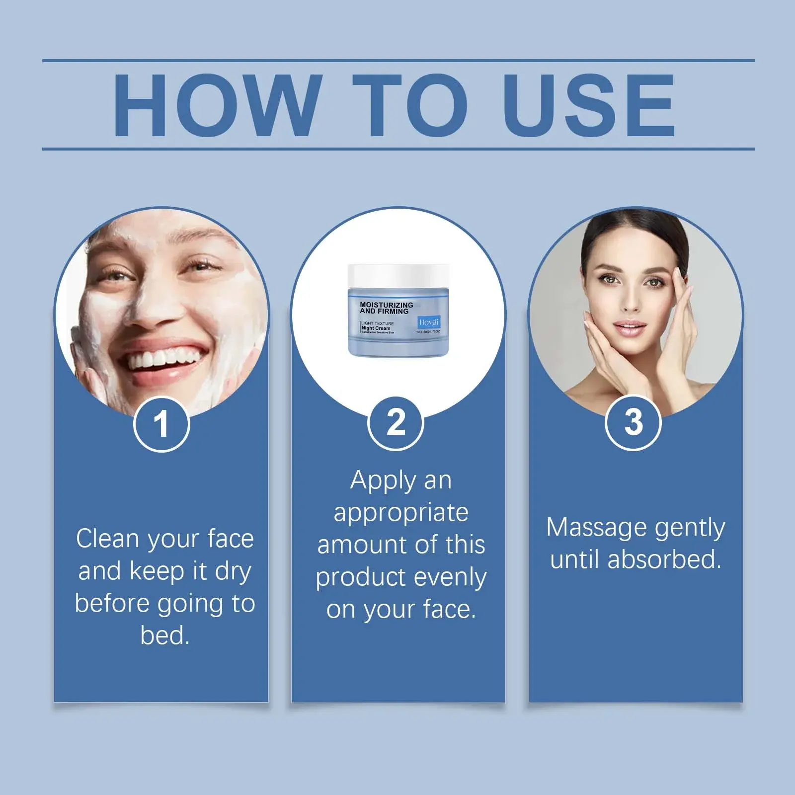 Collagen Facial Cream with Hyaluronic Acid & Vitamin E 4 HO A05 0670 01 1734420804021