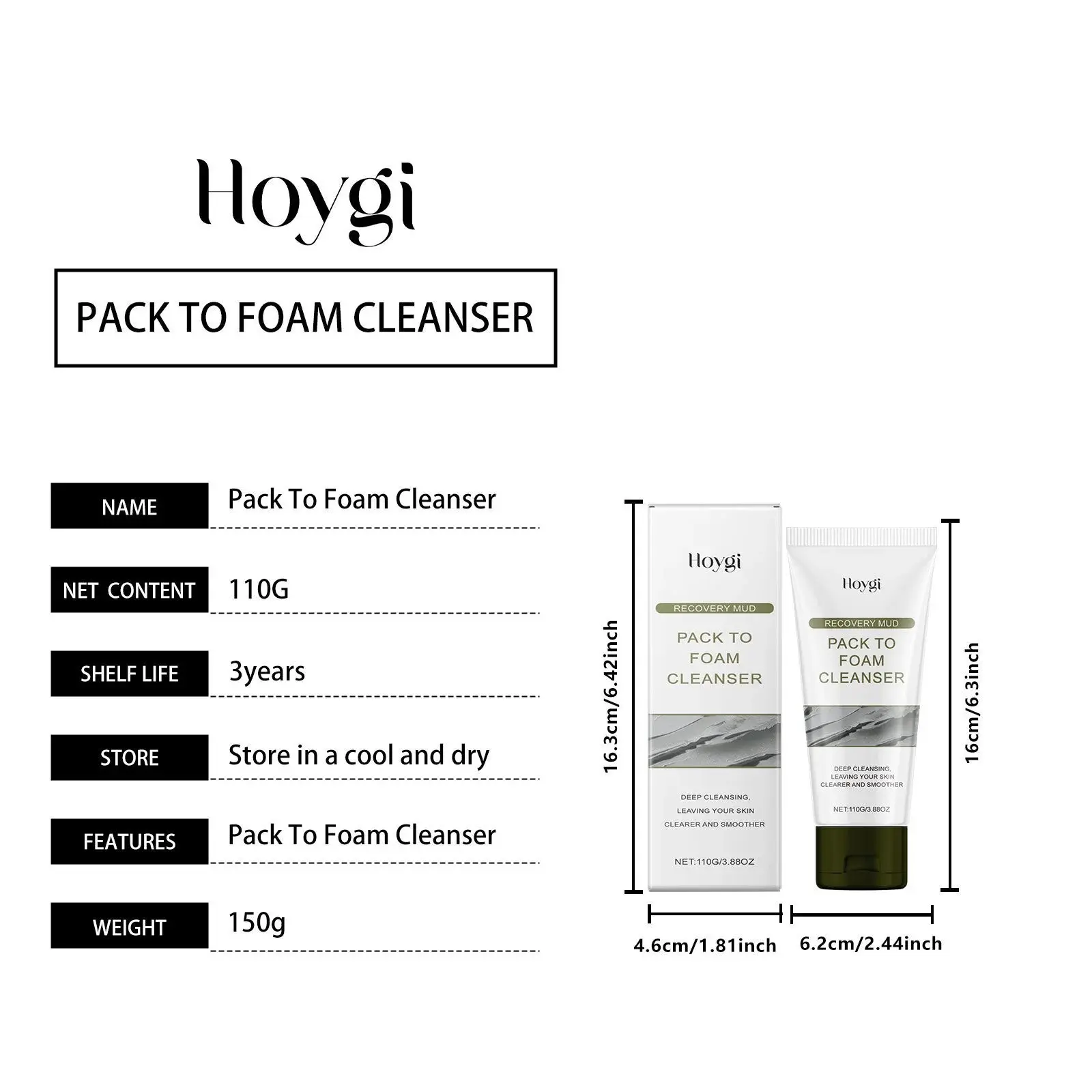 Gentle Firming Mud Mask - Deep Cleansing & Exfoliating Formula 1 HO A05 0681 01 1734658276010