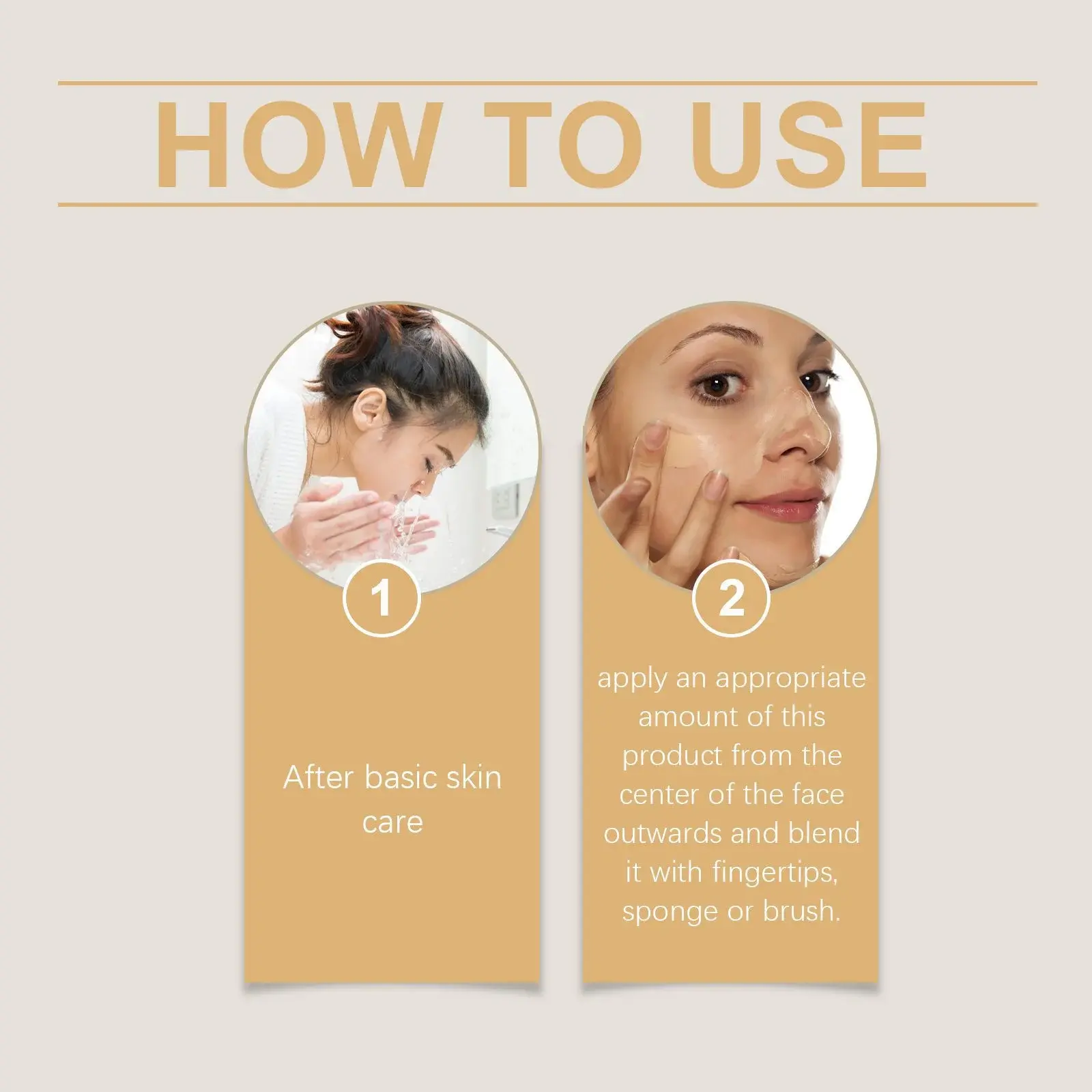 Liquid Concealer Foundation - Lightweight Oil Control Formula 4 HO A05 0682 1734658281024