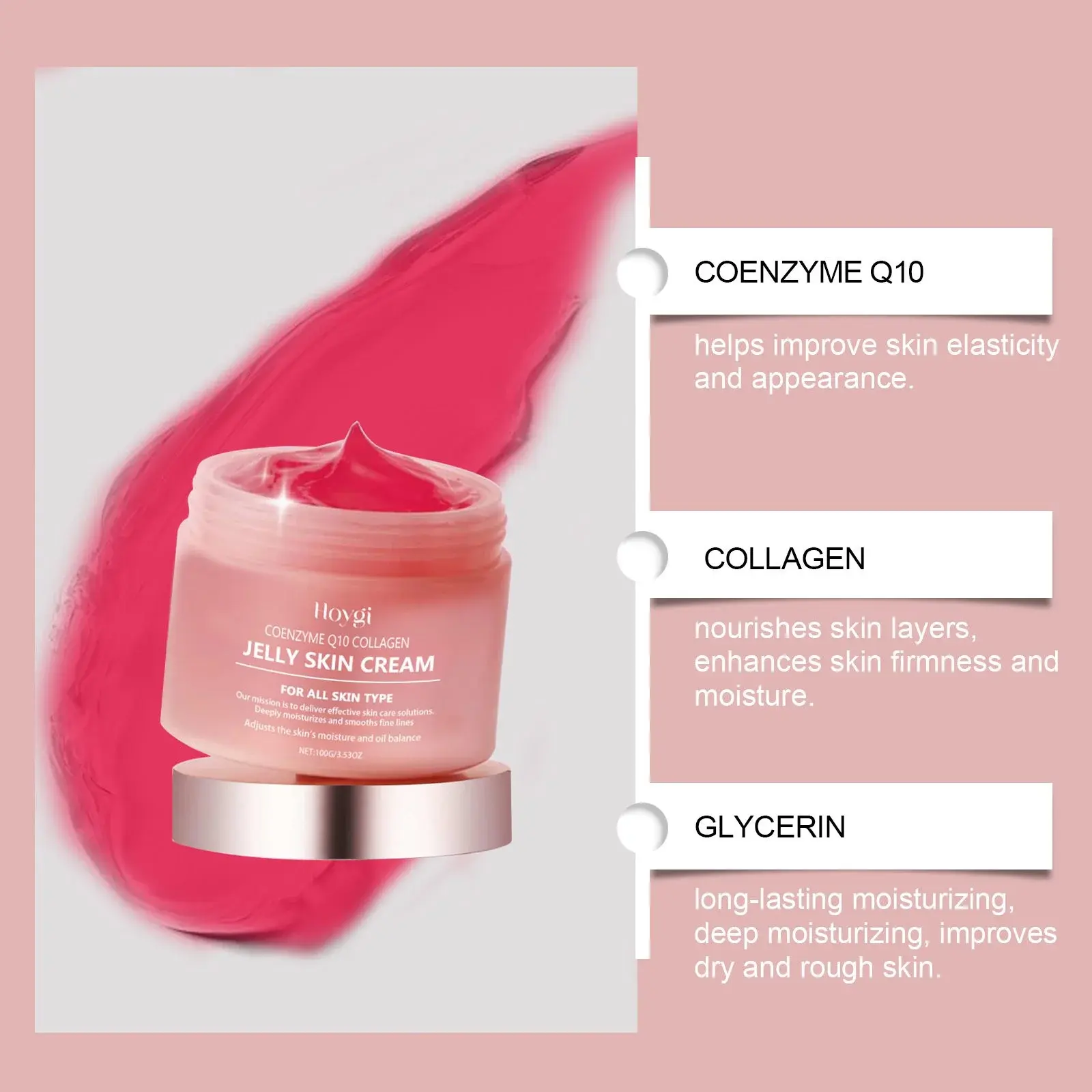 Collagen Jelly Face Cream - Hydrating & Firming Moisturizer 6 HO A05 0700 01 16629055