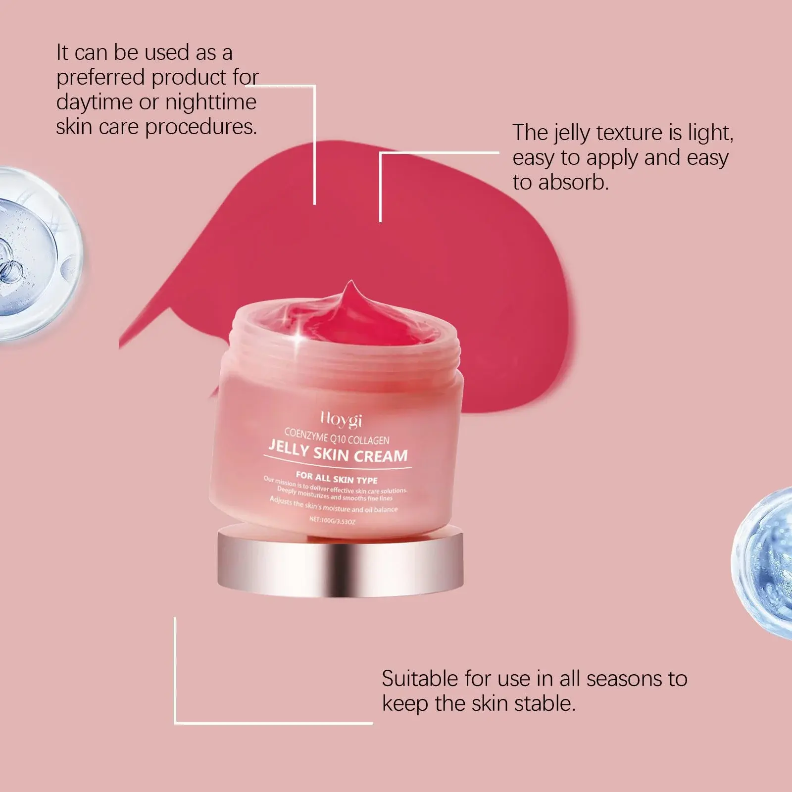 Collagen Jelly Face Cream - Hydrating & Firming Moisturizer 8 HO A05 0700 01 38901909