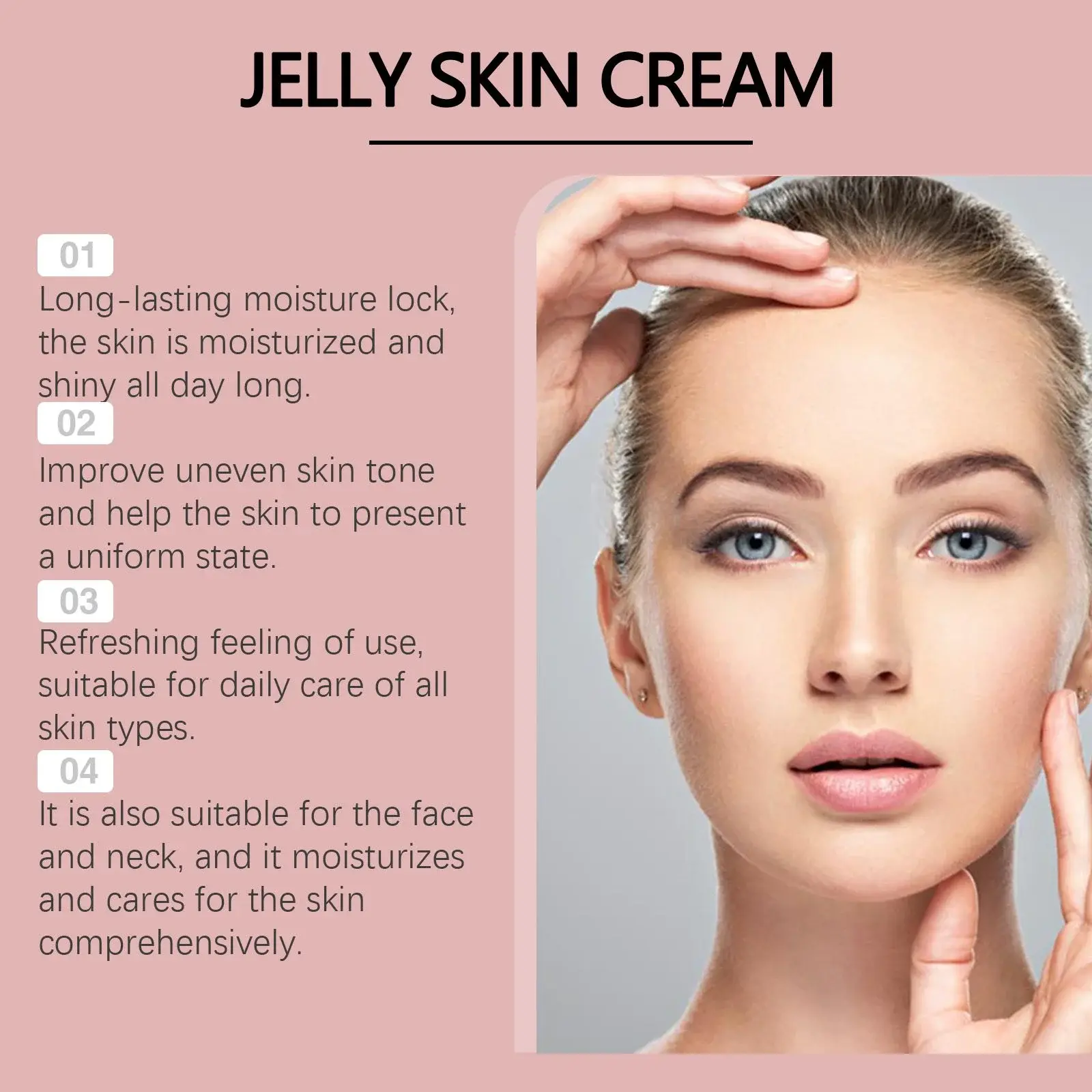 Collagen Jelly Face Cream - Hydrating & Firming Moisturizer 9 HO A05 0700 01 58914583