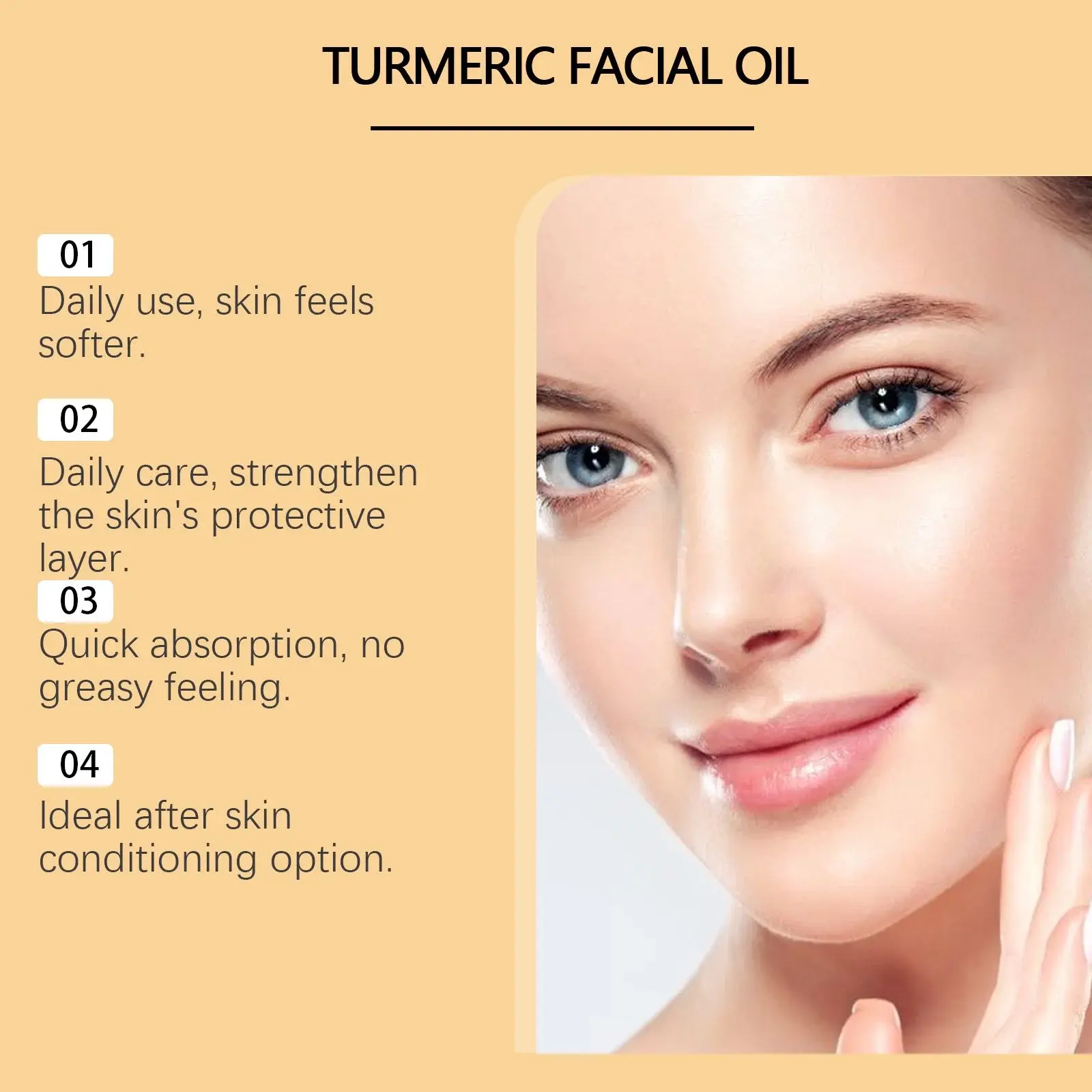 Turmeric Facial Oil for Brightening & Firming Skin - Hoygi 10 HO A05 0711 01 29109669
