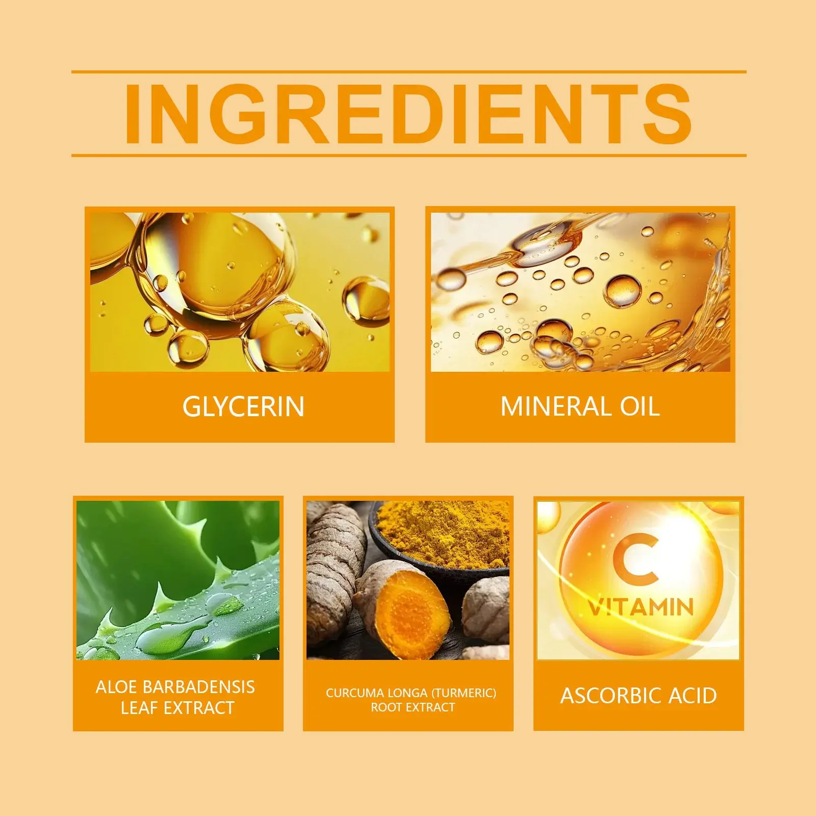 Turmeric Facial Oil for Brightening & Firming Skin - Hoygi 3 HO A05 0711 01 59465195