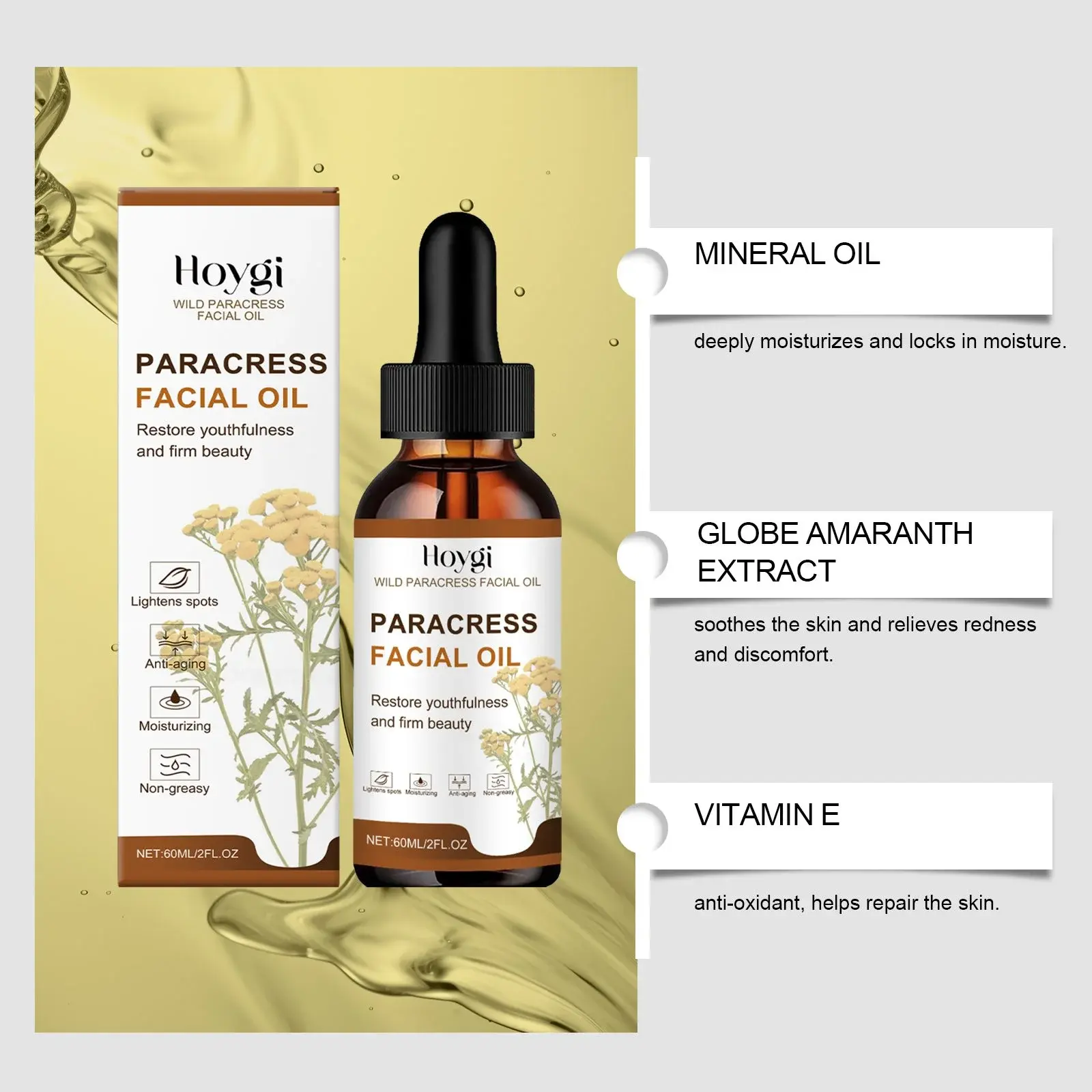 Facial Essential Oil for Dull Skin - Moisturizing & Brightening 7 HO A05 0713 01 85469462