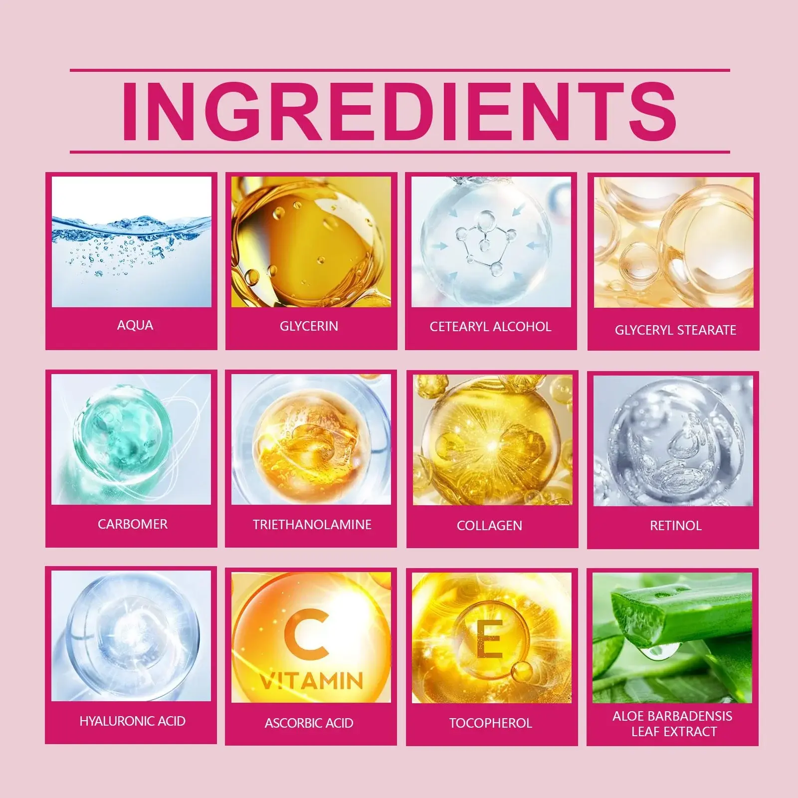 Moisturizing Cream - Hydrating Vitamin C & Aloe Vera Formula 3 HO A05 0714 01 90805236
