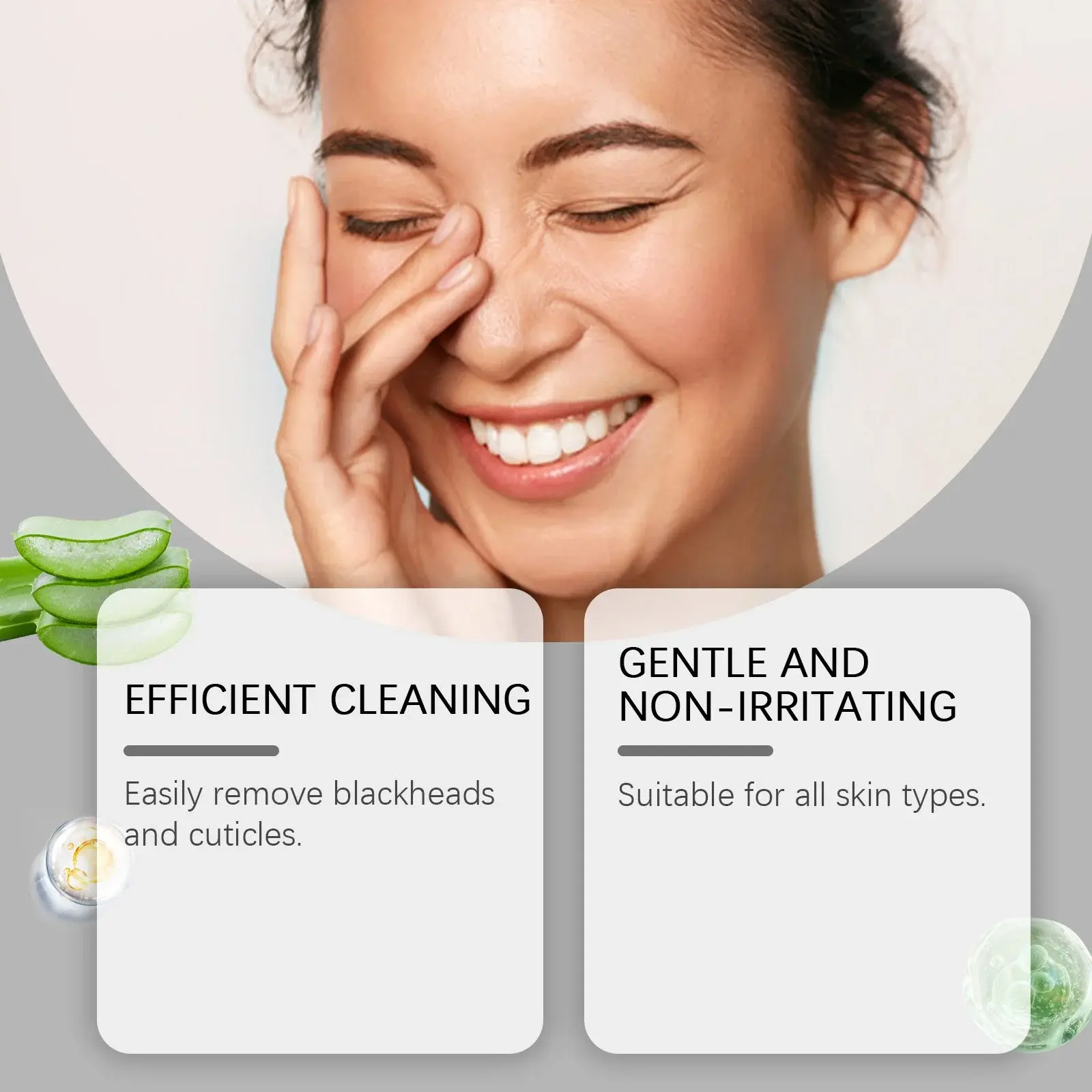 Blackhead Nose Mask Set - Gentle Pore Cleansing & Moisturizing Formula 9 HO A05 0715 01 84530339