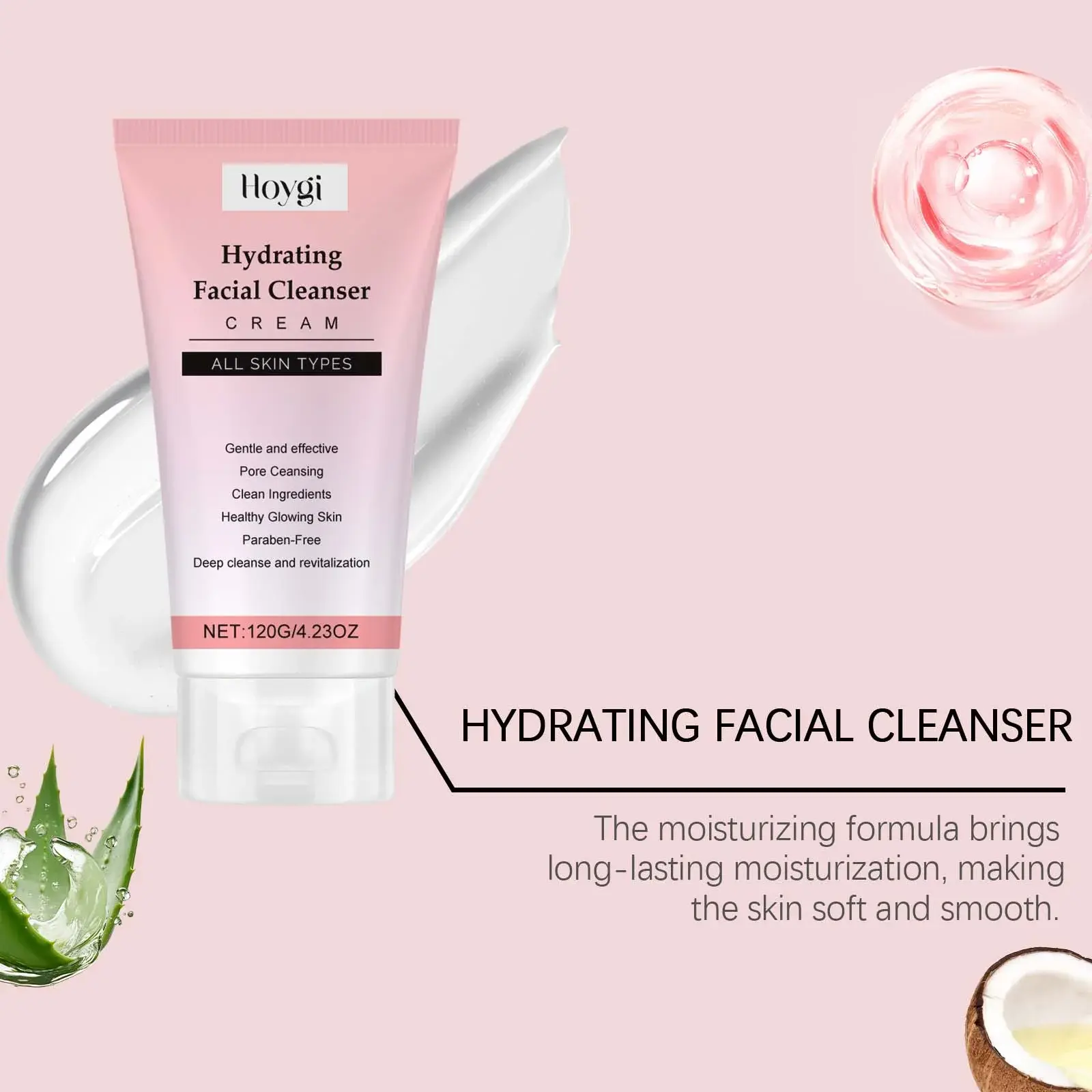 Moisturizing Gentle Facial Cleanser with Hyaluronic Acid 6 HO A05 0719 01 13066778