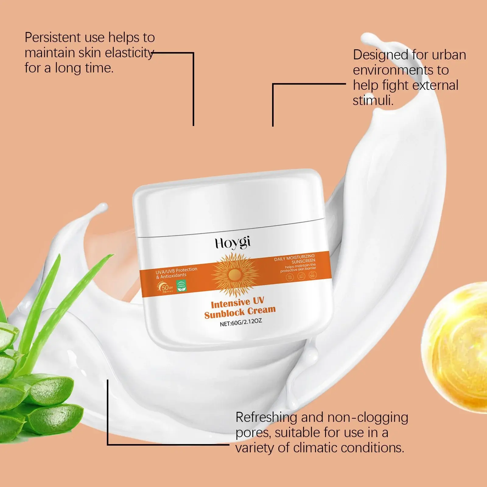 Daily Face and Body Moisturizer with UV Protection & Toning 7 HO A05 0722 01 66324378