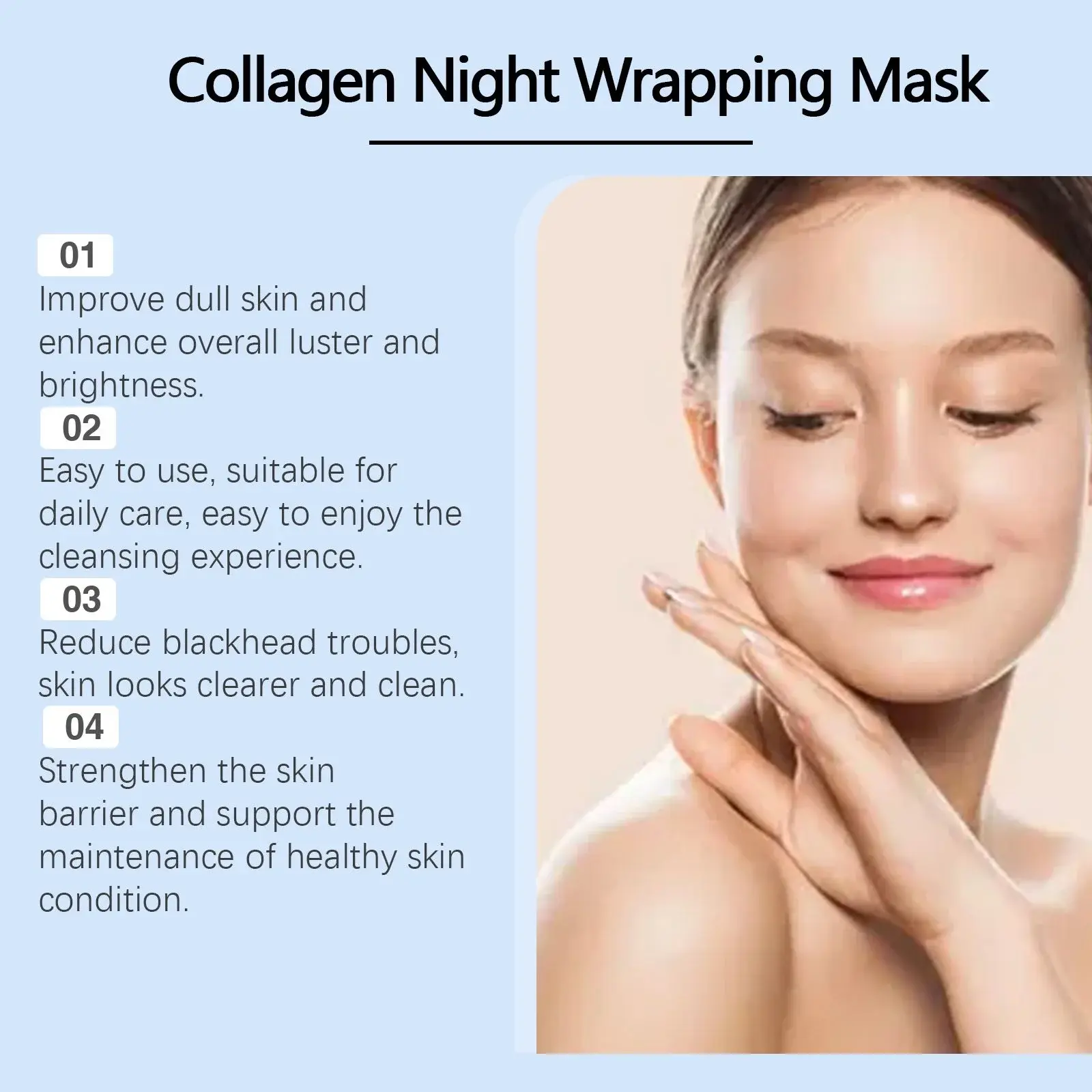 Collagen Peel-Off Mask - Hydrating & Exfoliating Formula 5 HO A05 0723 02 22598899