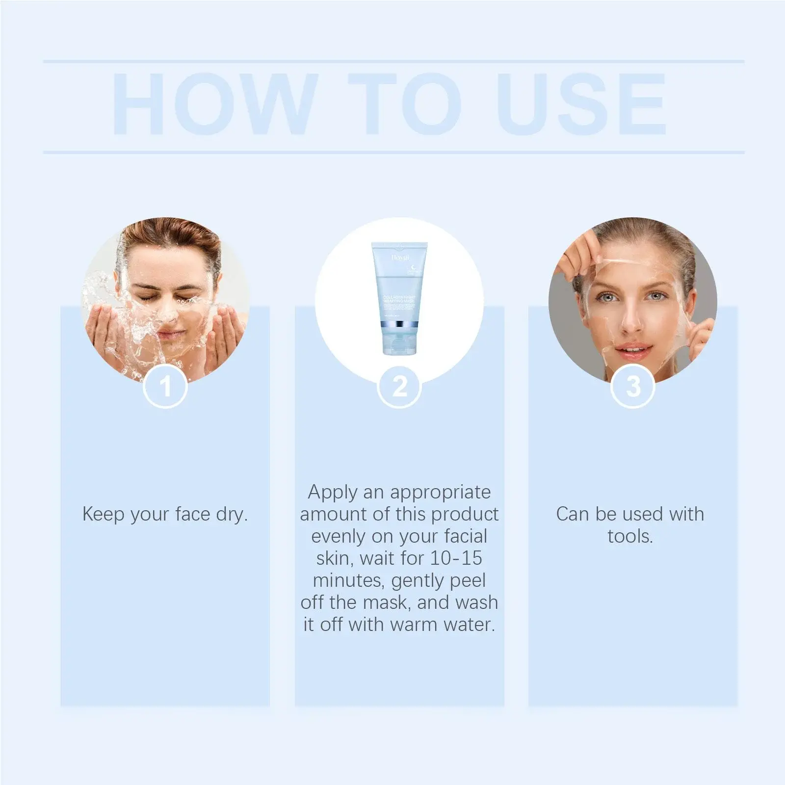 Collagen Peel-Off Mask - Hydrating & Exfoliating Formula 4 HO A05 0723 02 78383463