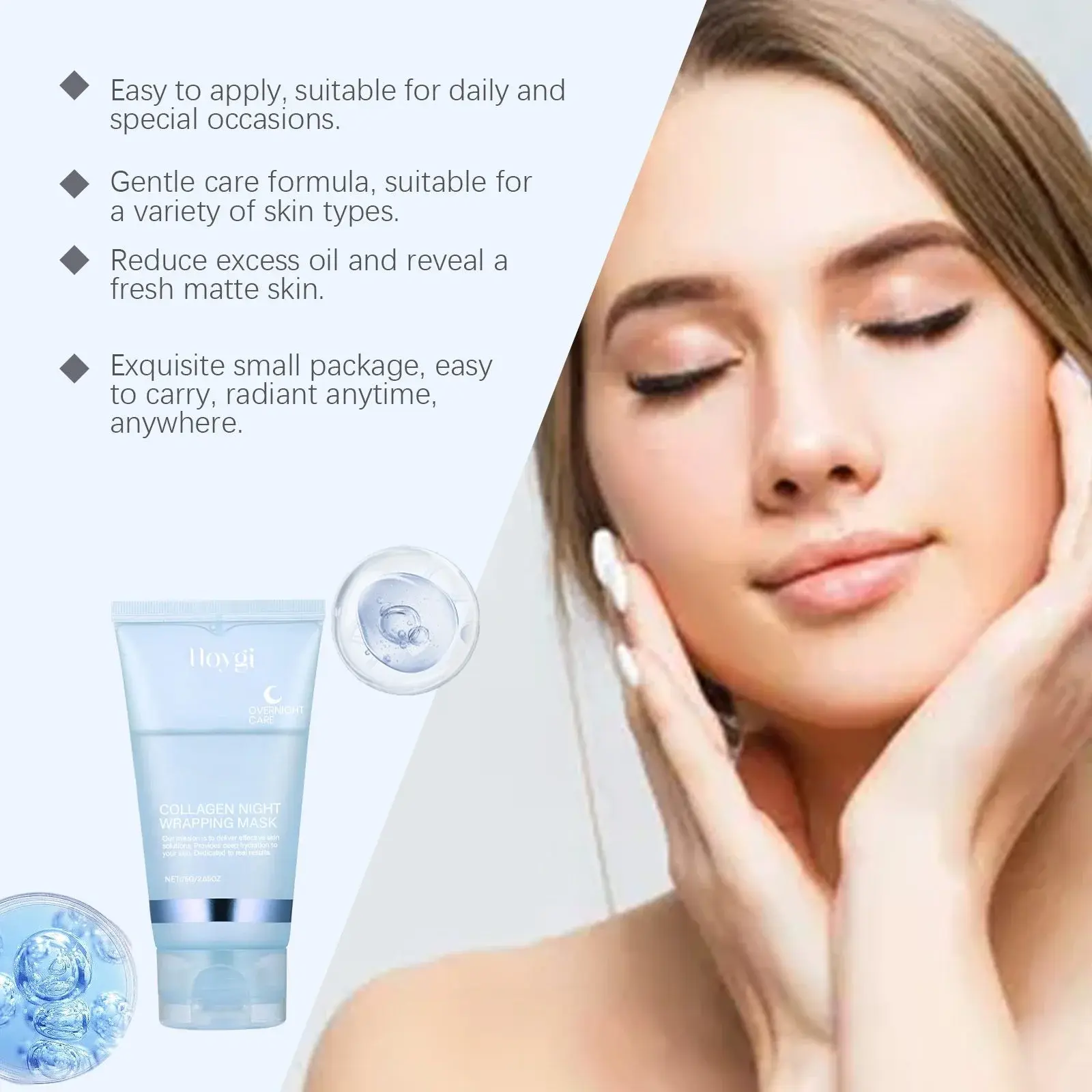 Collagen Peel-Off Mask - Hydrating & Exfoliating Formula 7 HO A05 0723 02 91066876