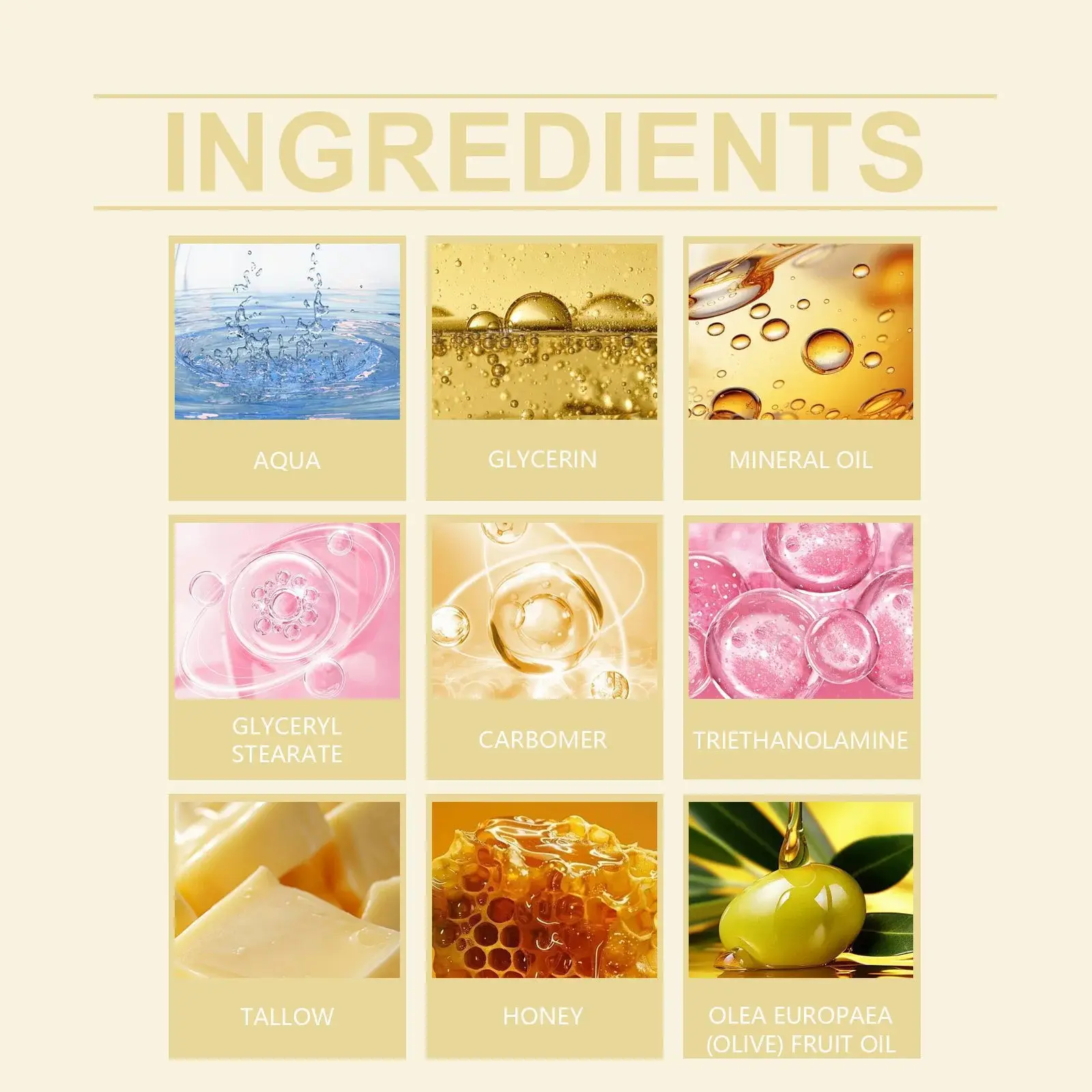 Tallow Honey Moisturizer - Deeply Hydrating & Nourishing Formula 3 HO A05 0726 01 33542083