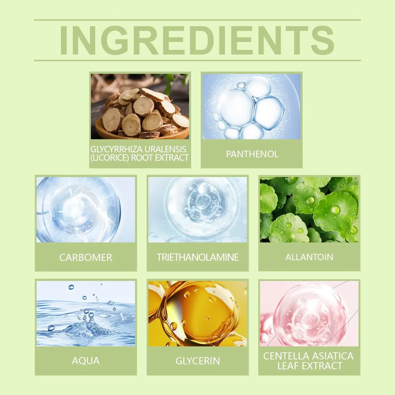 Centella Moisturizing Gel for Facial Skin - Hydrating & Soothing Formula 3 HO A05 0733 01 70392676
