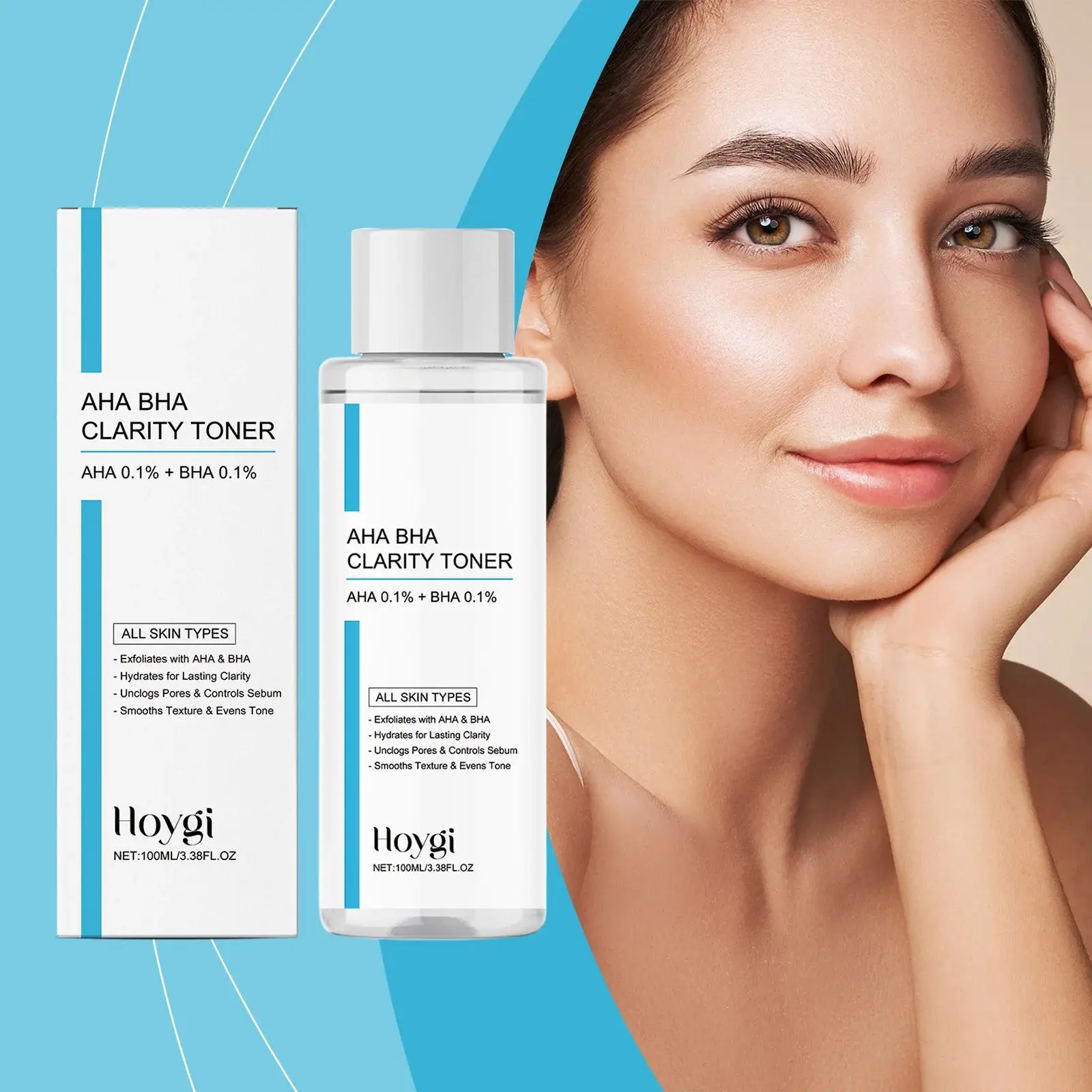 Exfoliating Oil-Control Toner with Salicylic Acid & Centella - Hoygi 2 HO A05 0734 03 56983805