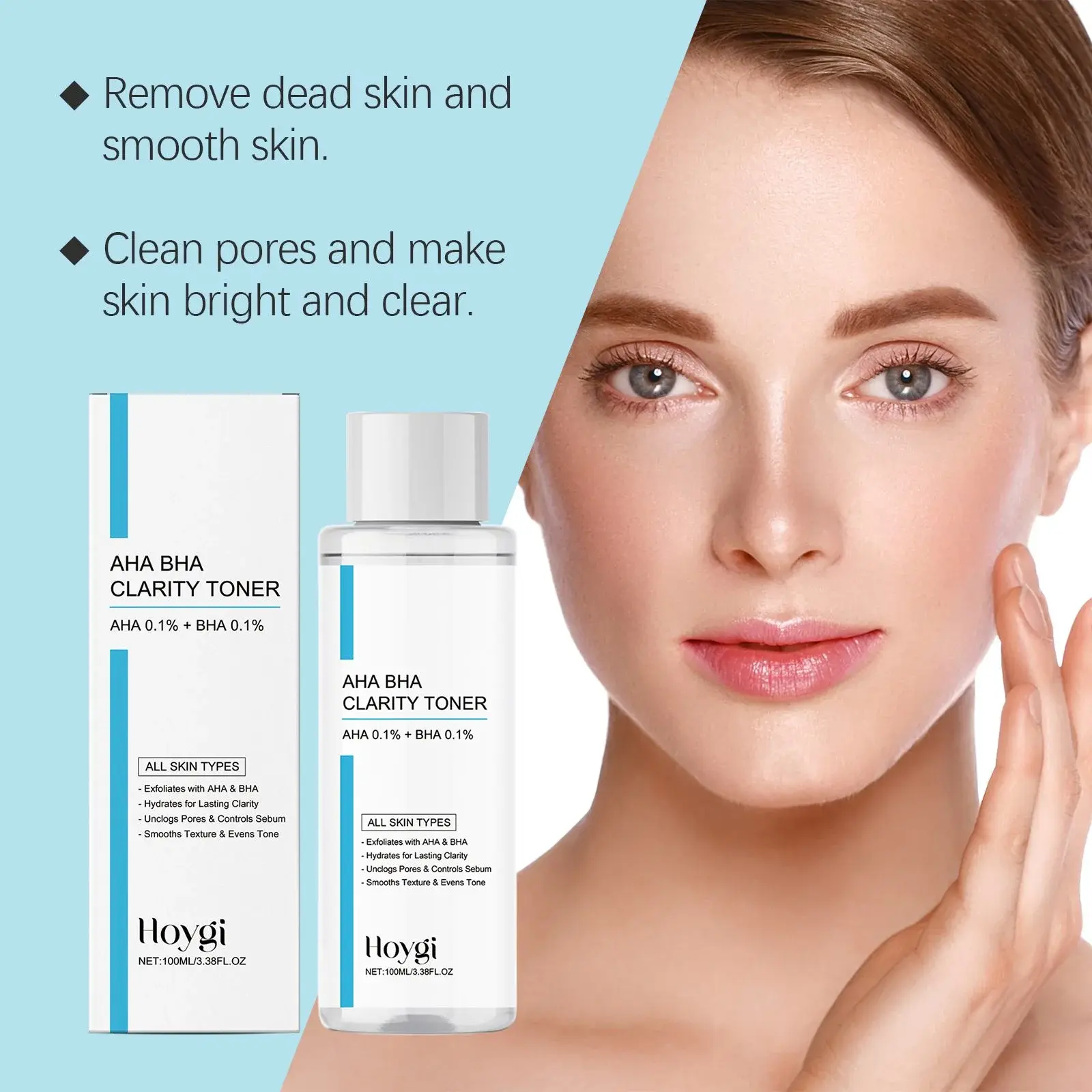 Exfoliating Oil-Control Toner with Salicylic Acid & Centella - Hoygi 7 HO A05 0734 03 99715522
