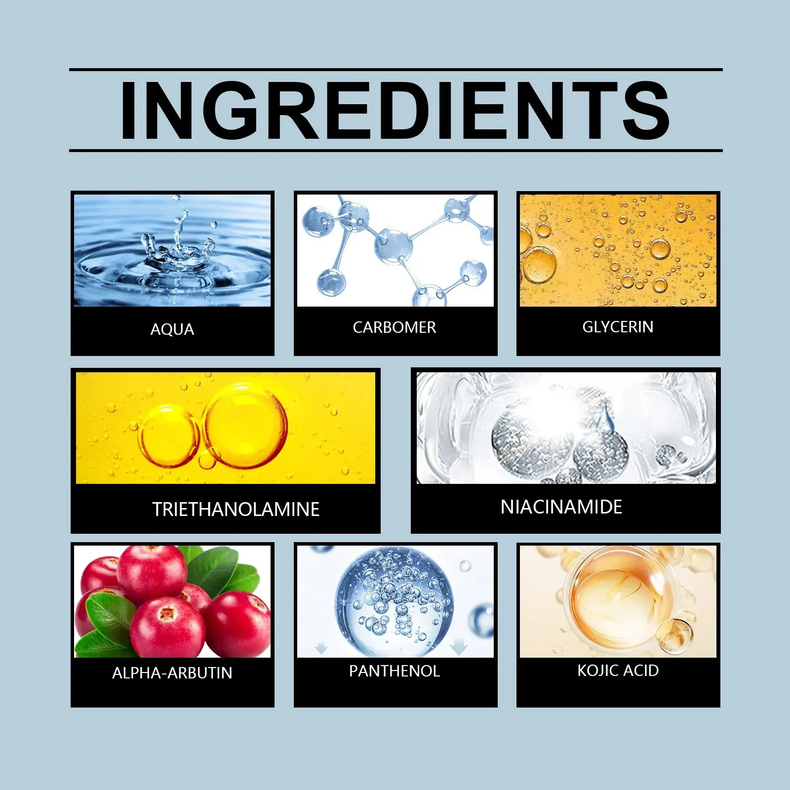 Face Brightening Gel - Hydrating and Smoothing Skin Formula 3 HO A05 0736 01 14128962