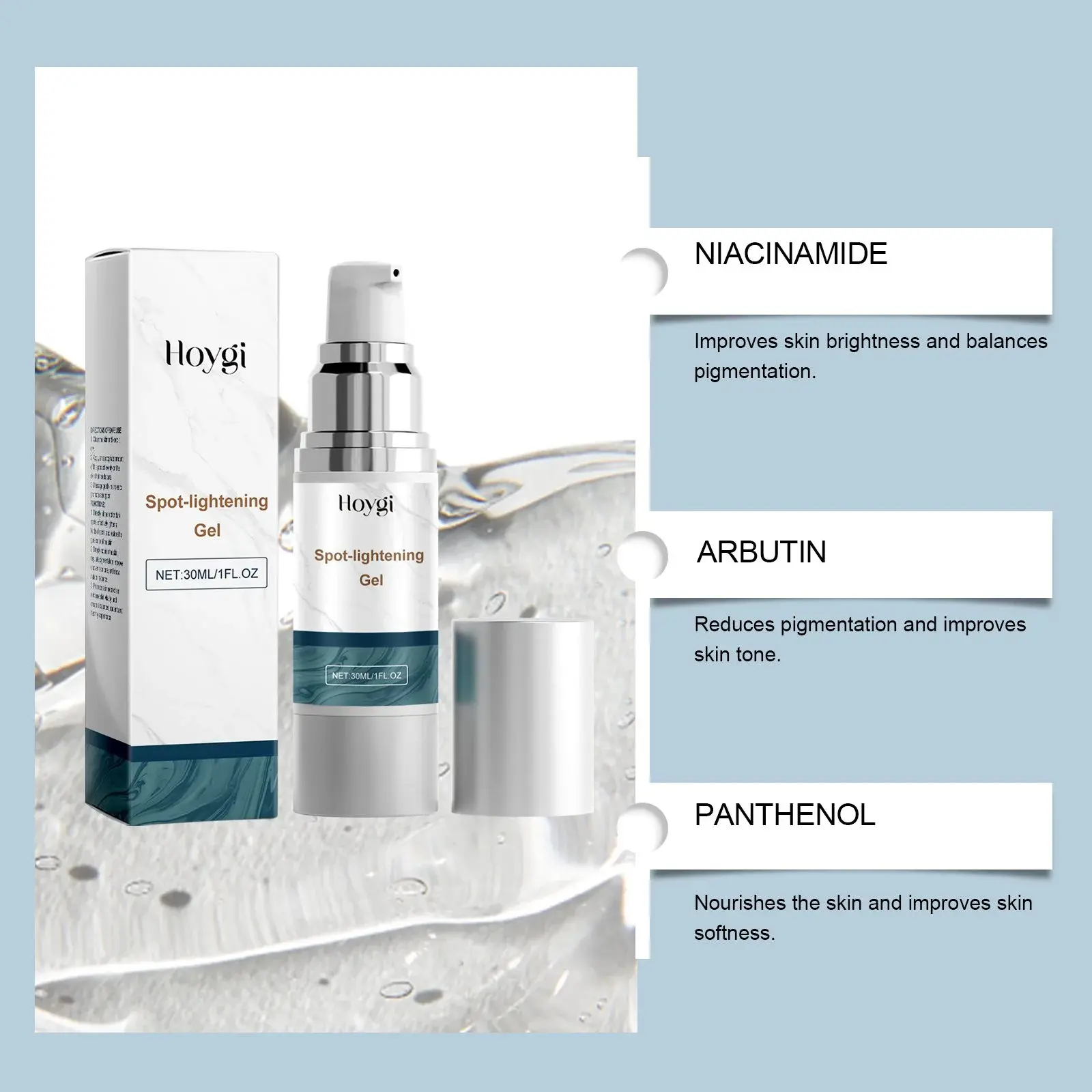 Face Brightening Gel - Hydrating and Smoothing Skin Formula 5 HO A05 0736 01 43428079