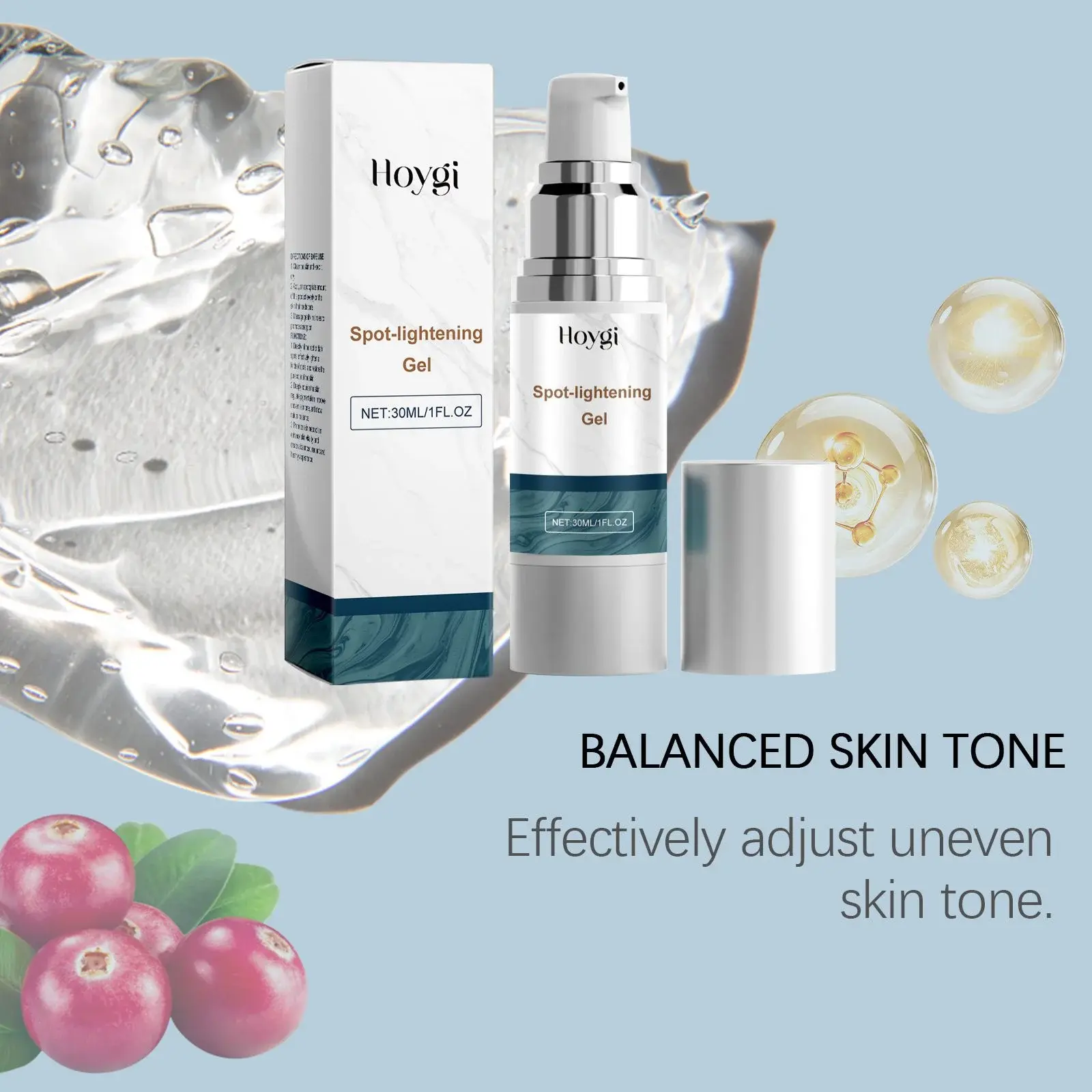 Face Brightening Gel - Hydrating and Smoothing Skin Formula 6 HO A05 0736 01 50880156