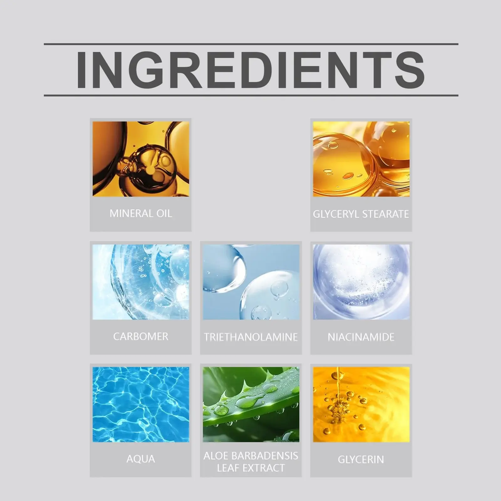 Aloe Vera Moisturizing Cream for Hydrating & Brightening - Hoygi 3 HO A05 0740 01 50567639