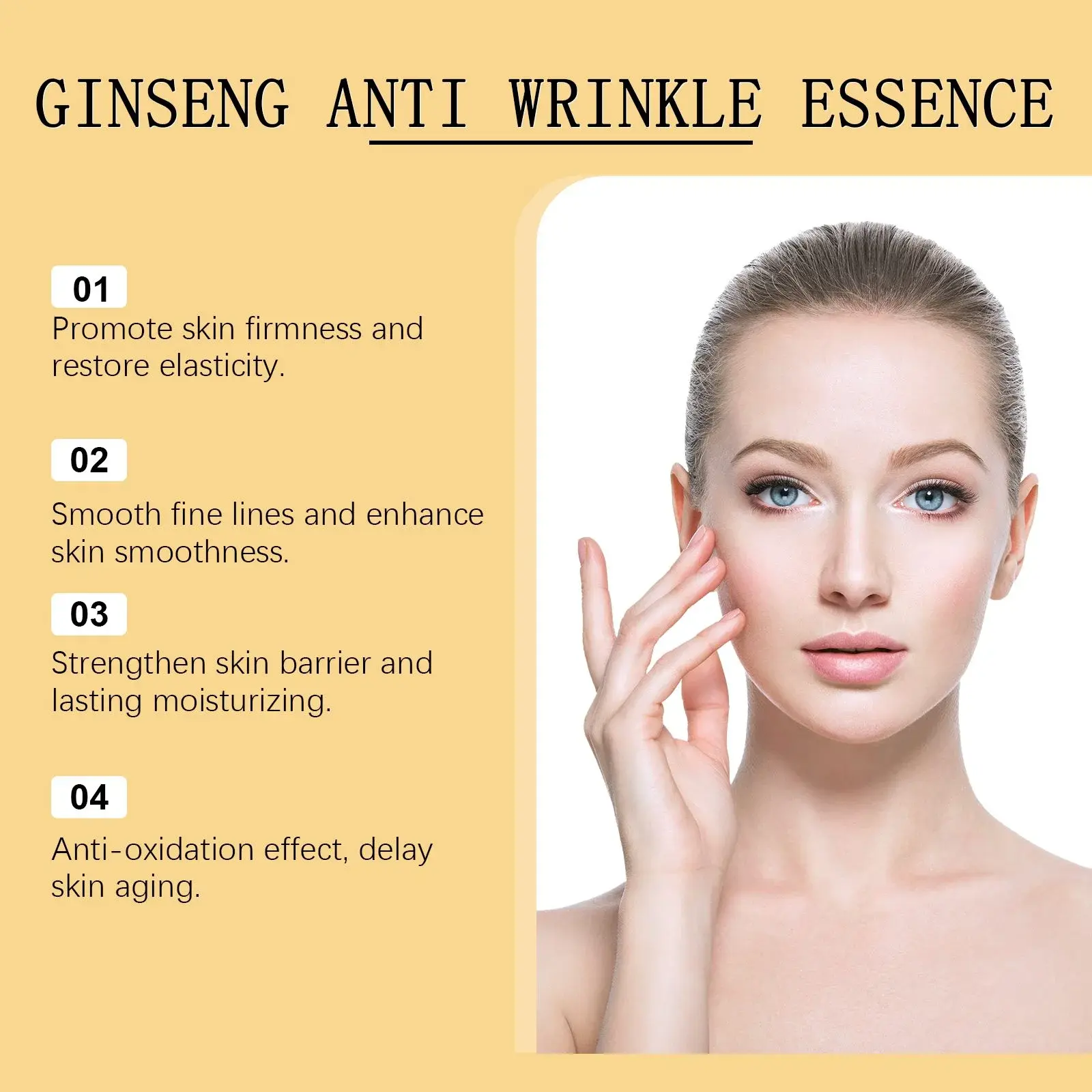 Ginseng Firming Serum for Fine Lines and Skin Nourishment by Hoygi 10 HO A05 0744 01 93717215