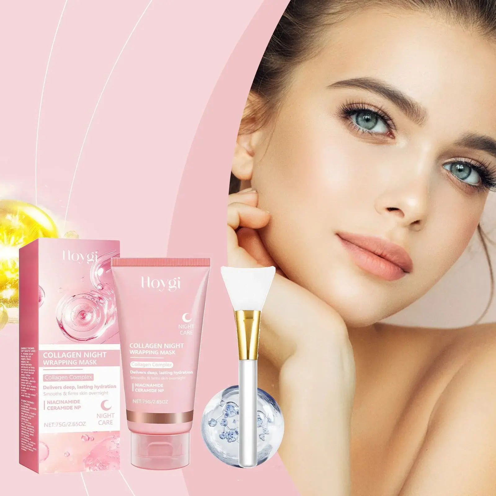 Collagen Peel-Off Mask for Deep Hydration & Firming - Hoygi 2 HO A05 0748 01 56505202