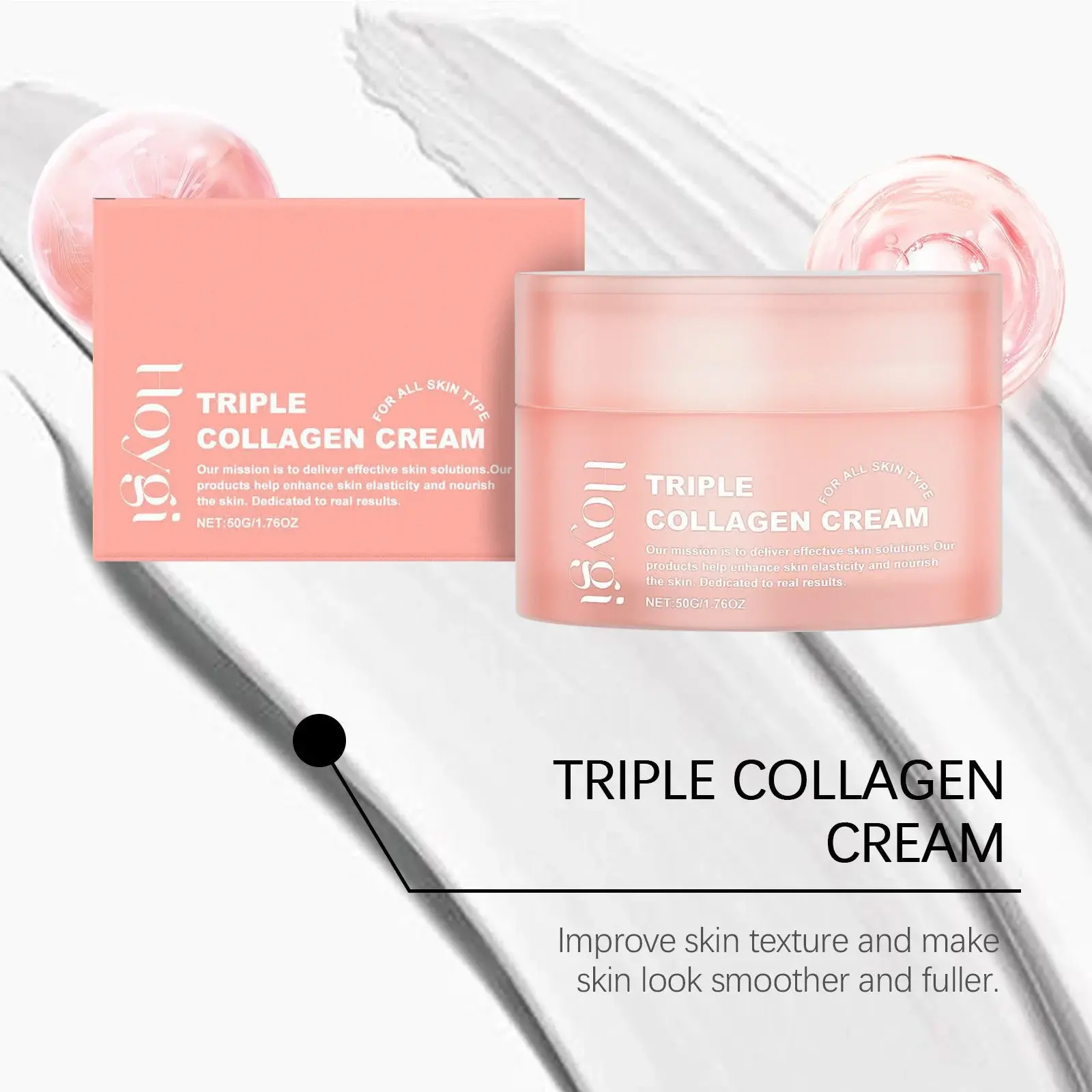 Collagen Moisturizing Face Cream - Hydrating Formula for Dry Skin 7 HO A05 0764 02 14200949