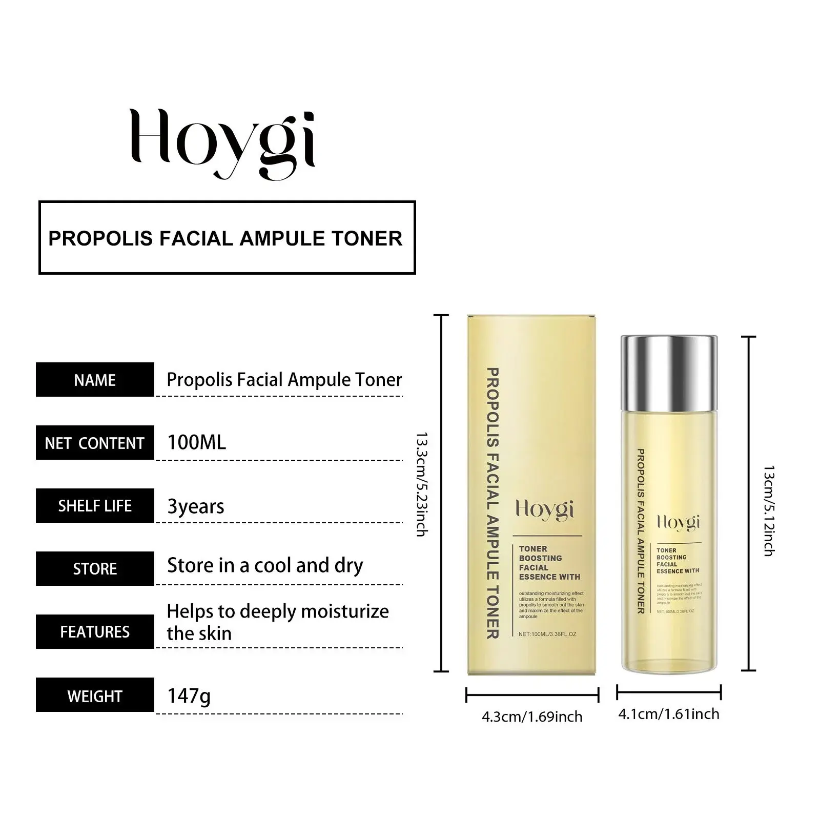 Honey Ceramide Face Toner Essence Spray - Hydrating Moisturizer 1 HO A05 0775 01 11434148