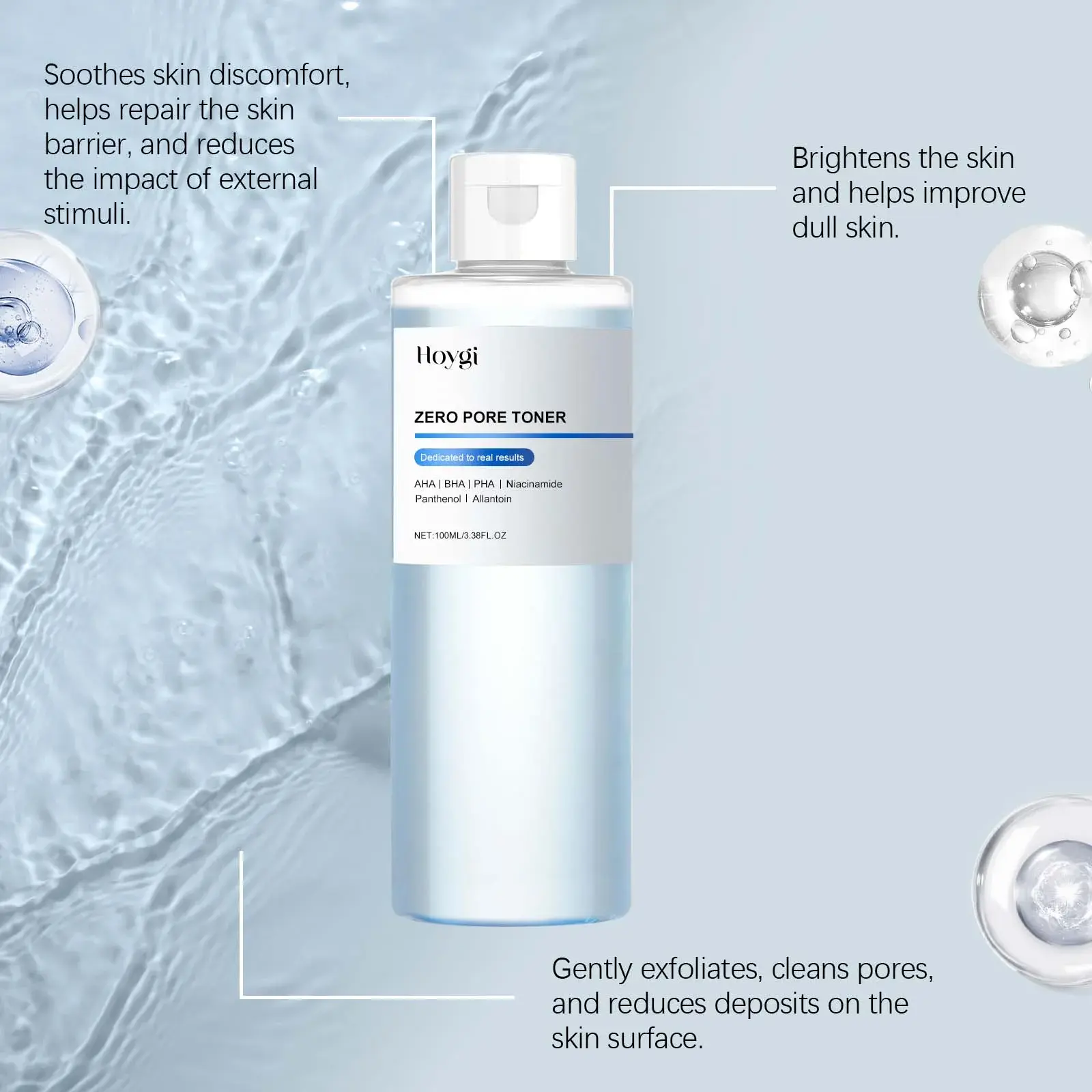 Exfoliating Moisturizing Toner for Dry Skin - Triple Acid Formula 9 HO A05 0785 01 57254442