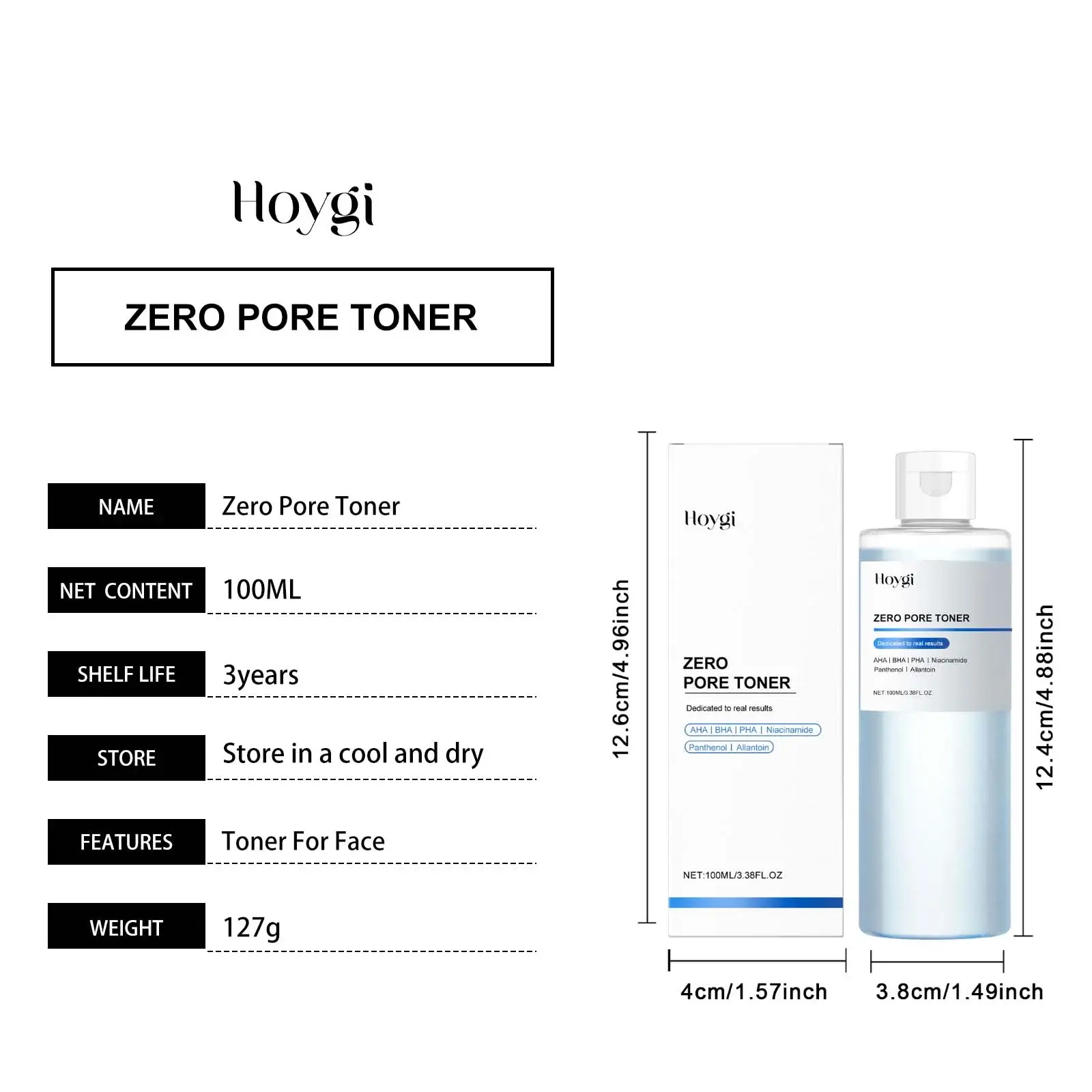 Exfoliating Moisturizing Toner for Dry Skin - Triple Acid Formula 1 HO A05 0785 01 69795113